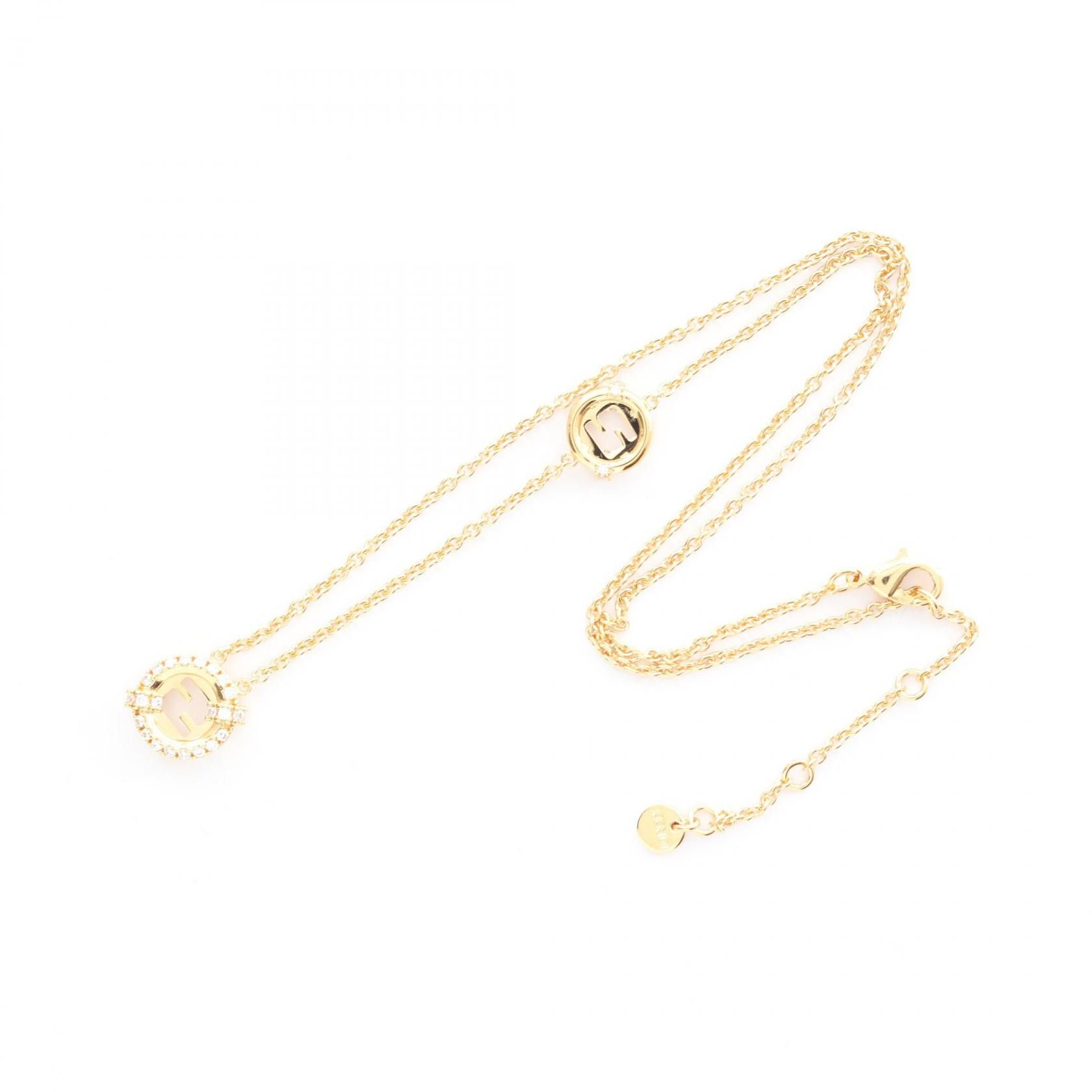 Fendi Fendi Fendi Everround Fendi Necklace Metal Necklace 8AL090ATEPF089U DUTY FREE for USA Size ONE SIZE - 3 Thumbnail