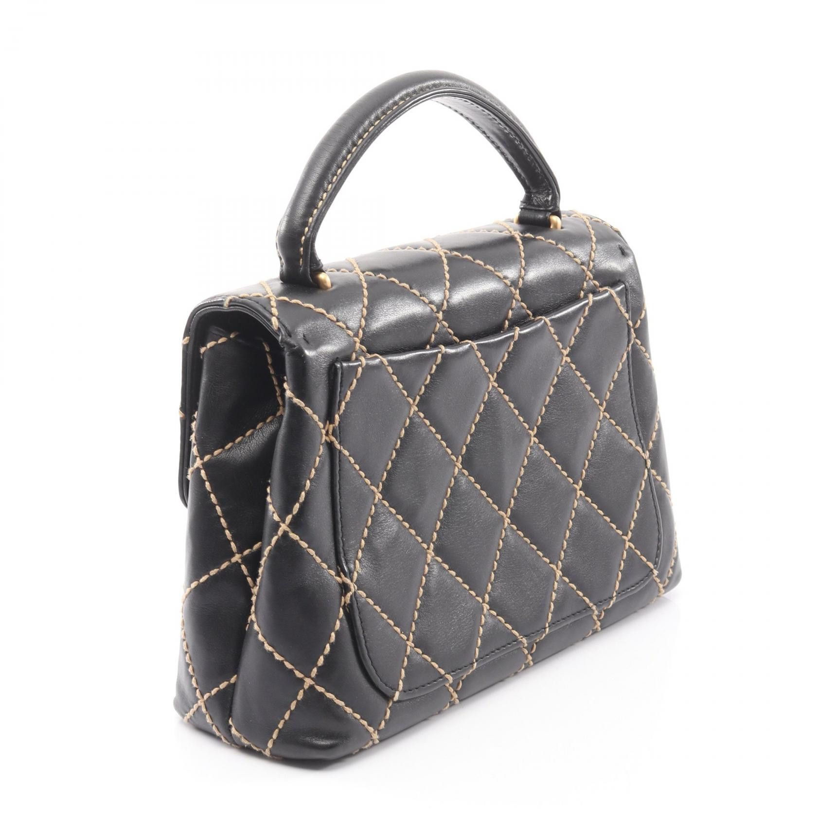 Chanel Chanel Chanel Wild Stitch Leather Handbag Leather Handbag DUTY FREE for USA Size ONE SIZE - 2 Thumbnail