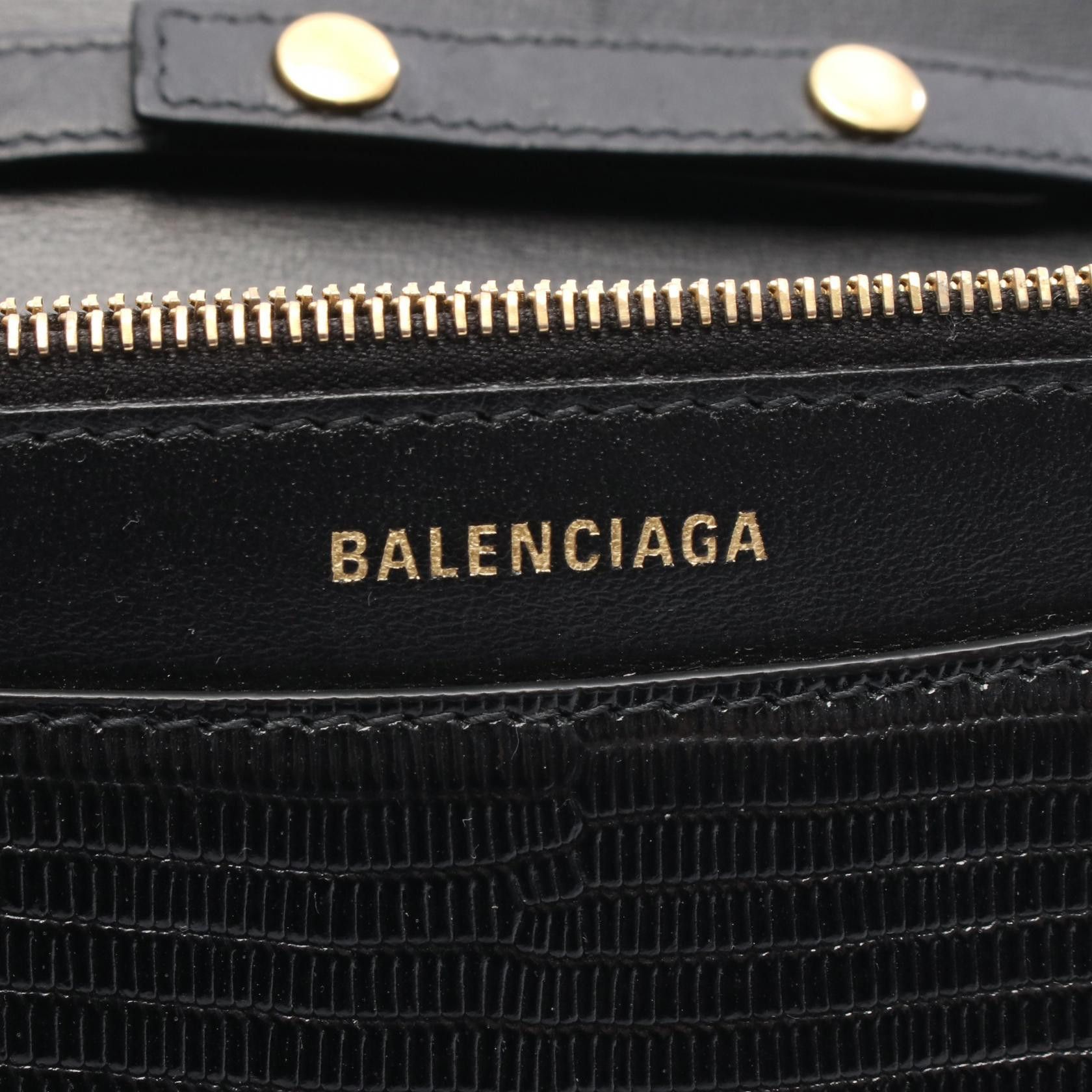 Balenciaga Balenciaga Balenciaga B. Leather Shoulder Bag Leather Shoulder Bag 593615 DUTY FREE for USA Size ONE SIZE - 4 Thumbnail