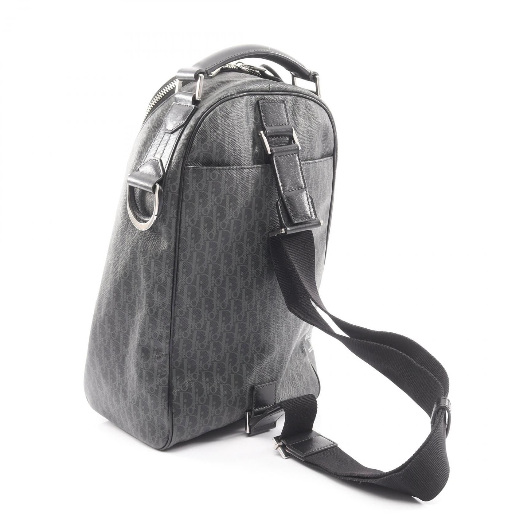 Dior Dior Dior Oblique Coated Canvas Waist Bag Plastic / Synthetic Belt Bag DUTY FREE for USA Size ONE SIZE - 2 Thumbnail