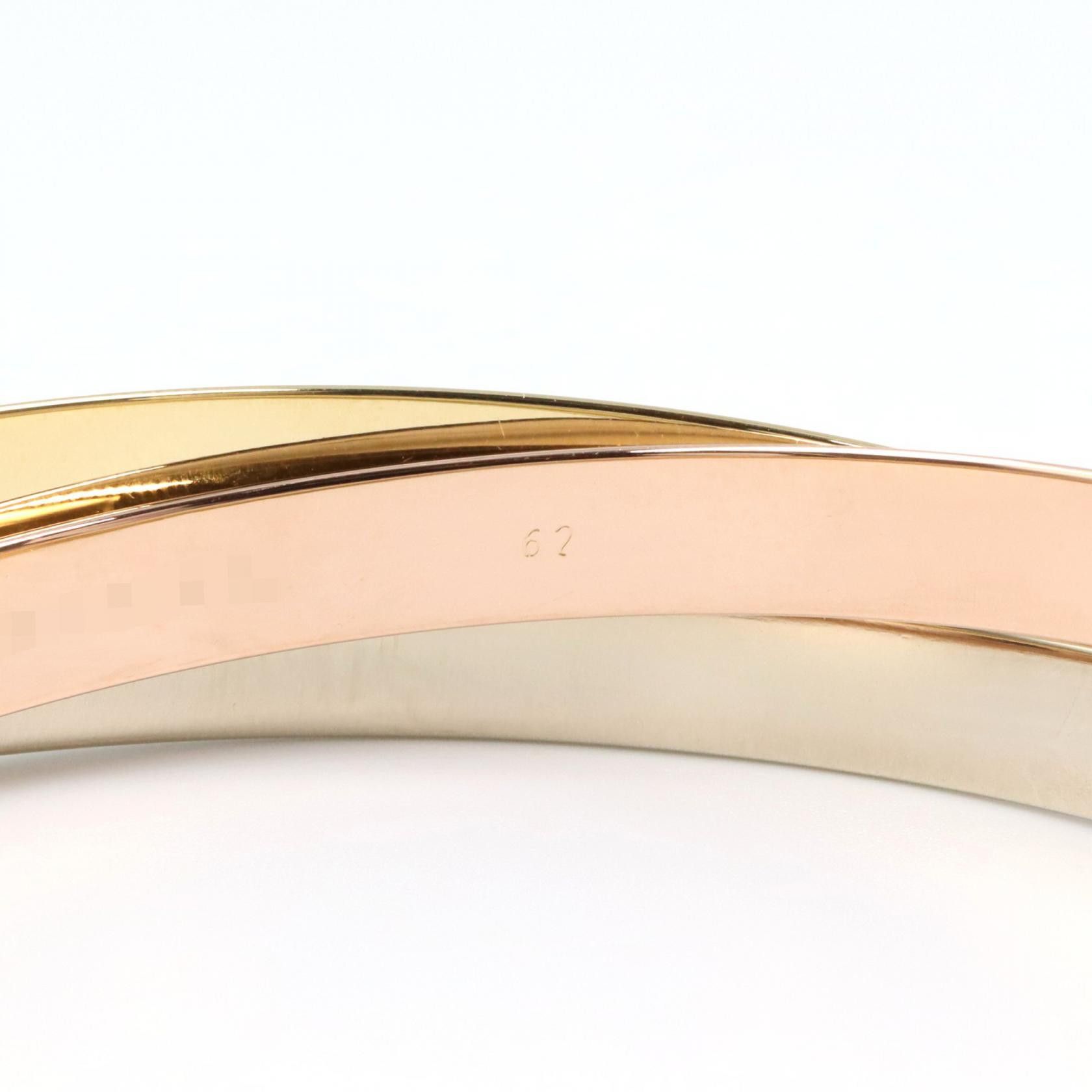 Cartier Cartier Cartier Trinity Au750 Bracelet Precious Metal Bracelet DUTY FREE for USA Size ONE SIZE - 4 Thumbnail