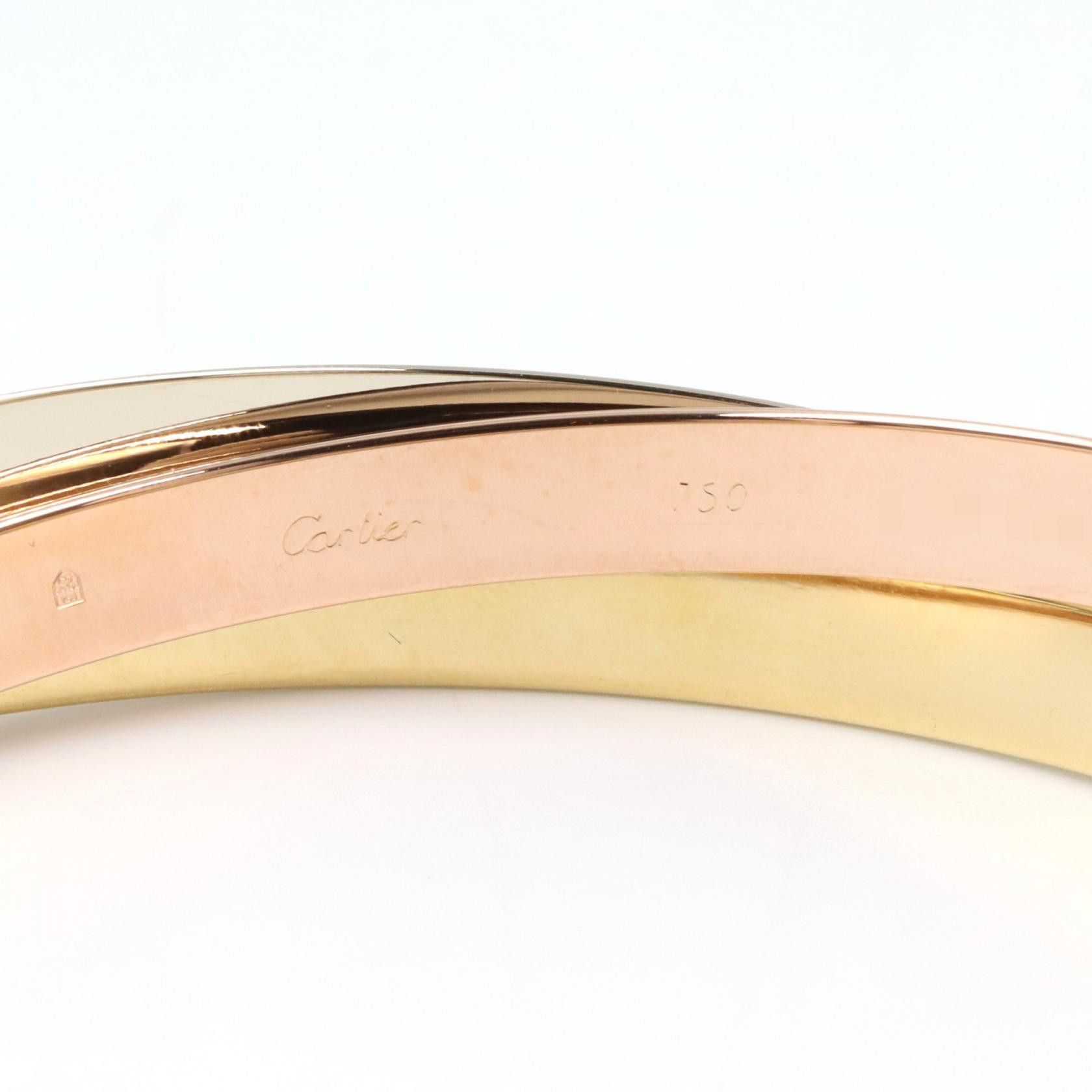 Cartier Cartier Cartier Trinity Au750 Bracelet Precious Metal Bracelet DUTY FREE for USA Size ONE SIZE - 3 Thumbnail