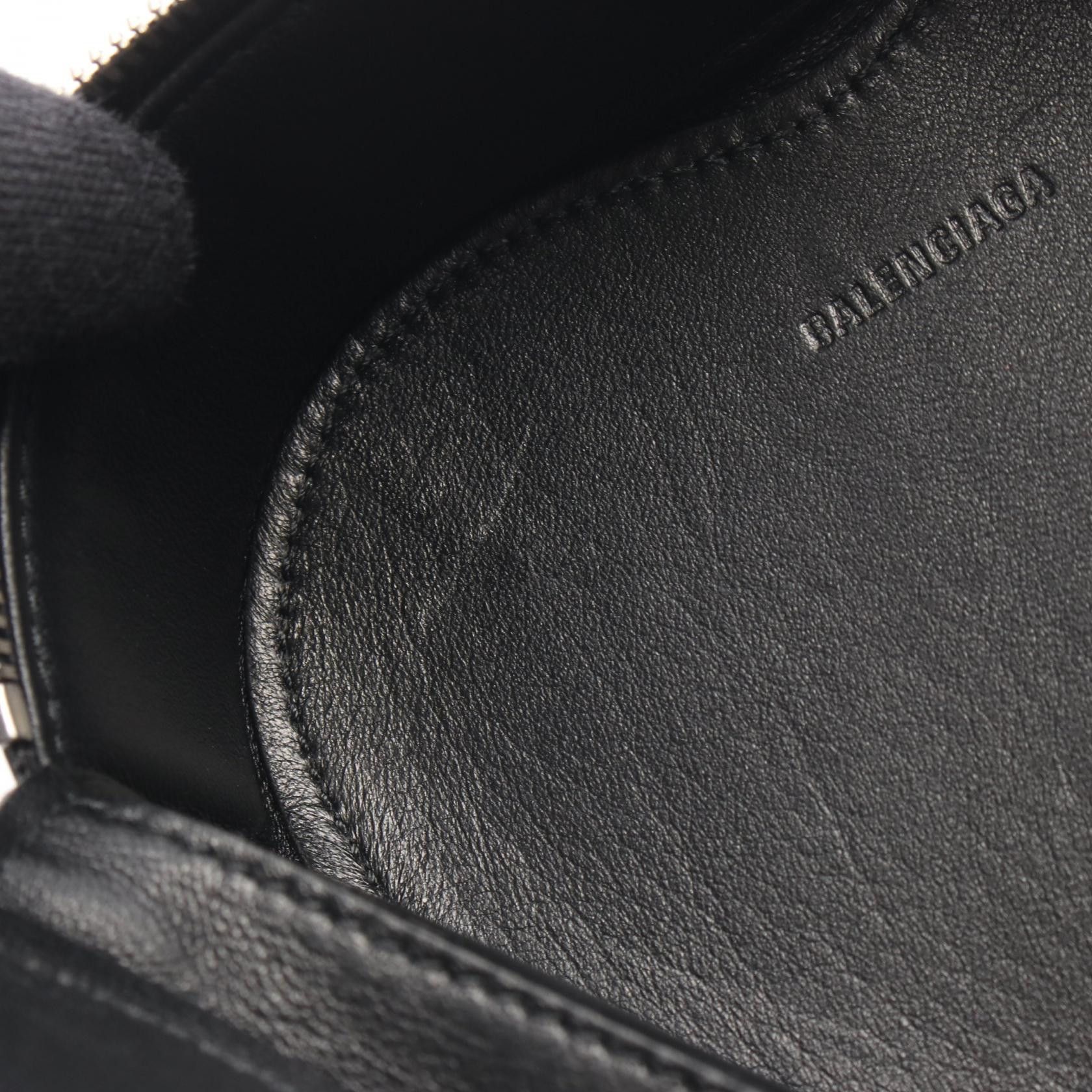 Balenciaga Balenciaga Balenciaga LE CAGOLE HEART Leather Pouch Leather Vanity Bag 7716741VG9Y1000 DUTY FREE for USA Size ONE SIZE - 6 Thumbnail