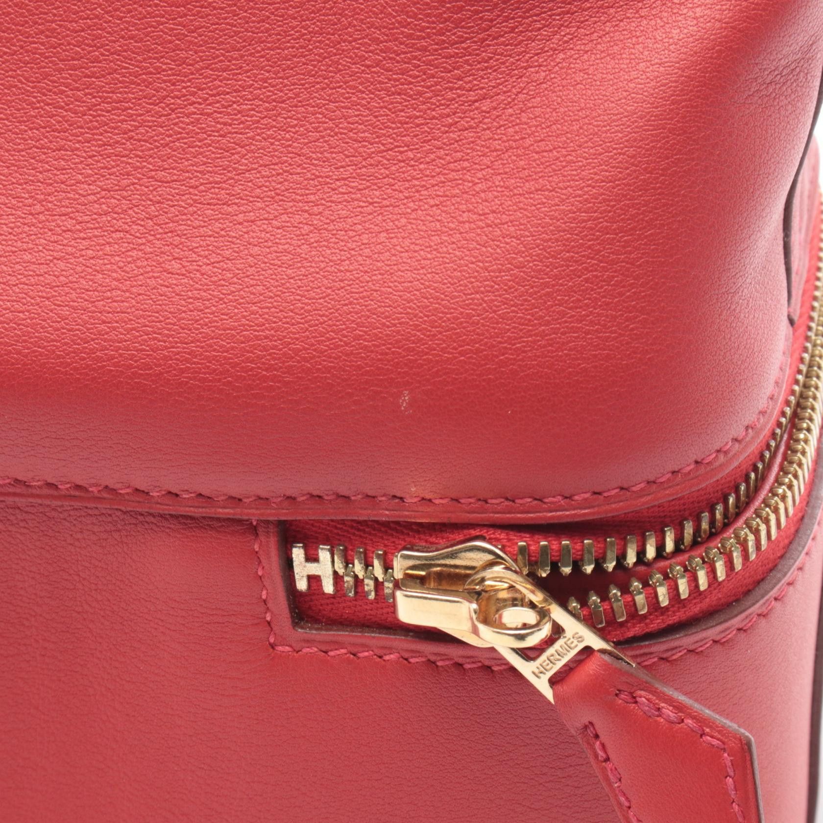 Hermes Hermes Hermes Bolide Secret Swift Handbag Leather Handbag T DUTY FREE for USA Size ONE SIZE - 7 Thumbnail