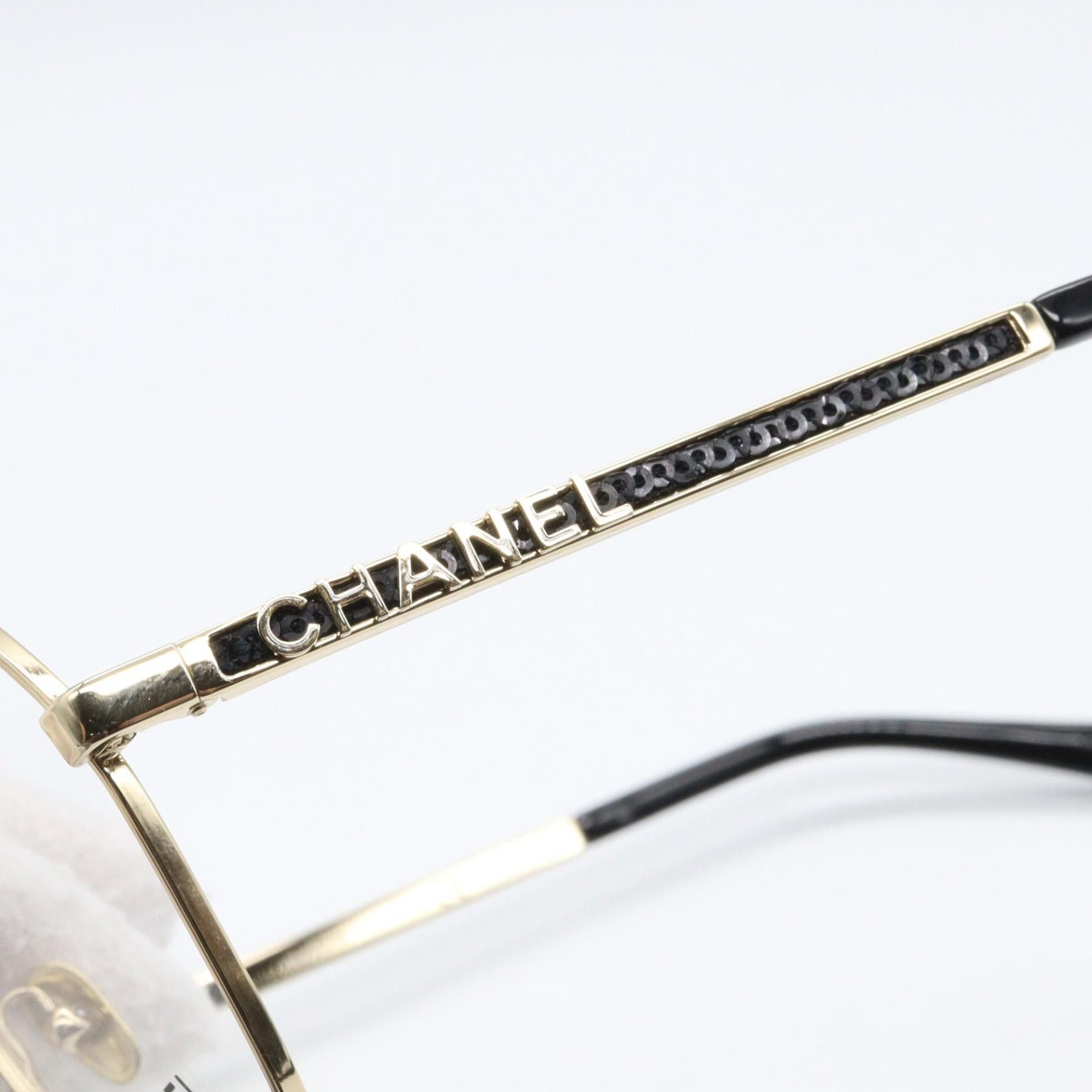 Chanel Chanel Chanel Metal Glasses Metal Glasses 2204 134(53) DUTY FREE for USA Size ONE SIZE - 5 Thumbnail