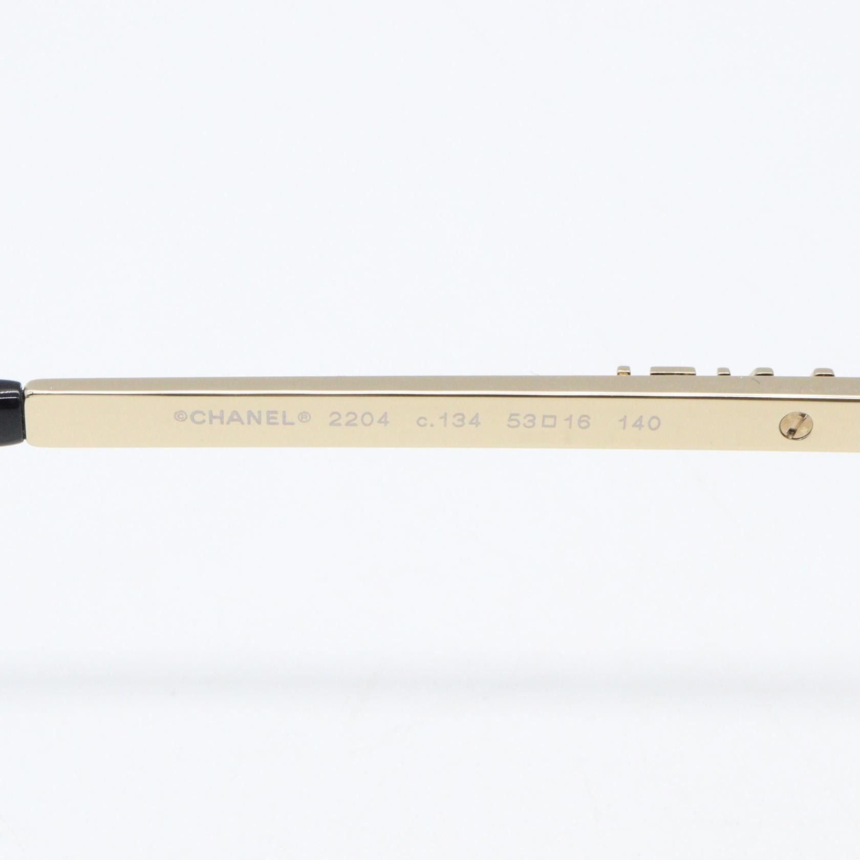 Chanel Chanel Chanel Metal Glasses Metal Glasses 2204 134(53) DUTY FREE for USA Size ONE SIZE - 4 Thumbnail