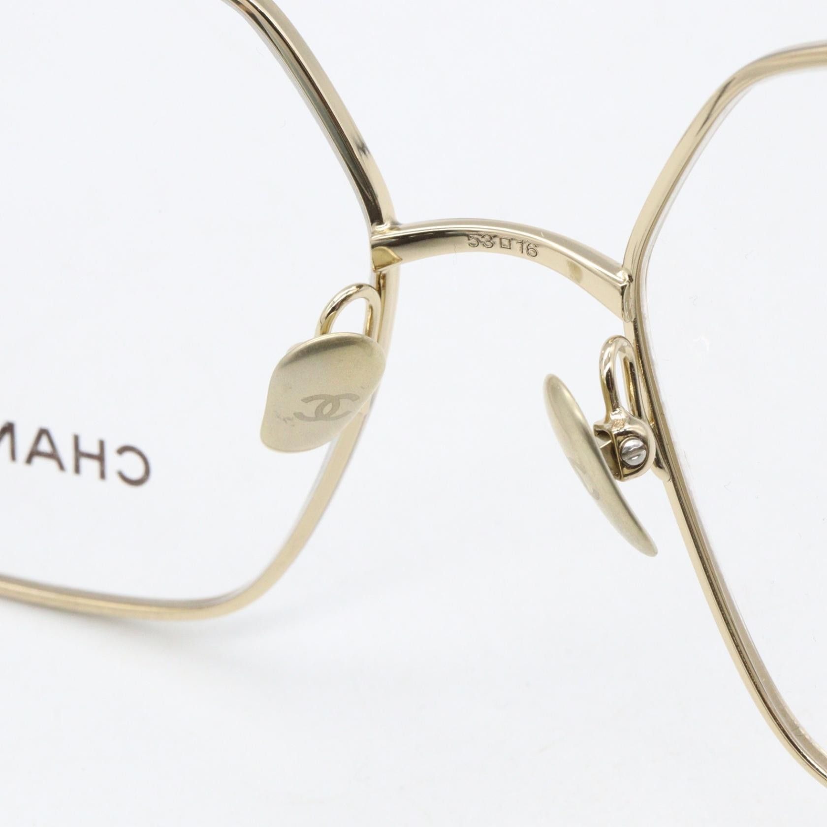 Chanel Chanel Chanel Metal Glasses Metal Glasses 2204 134(53) DUTY FREE for USA Size ONE SIZE - 6 Thumbnail