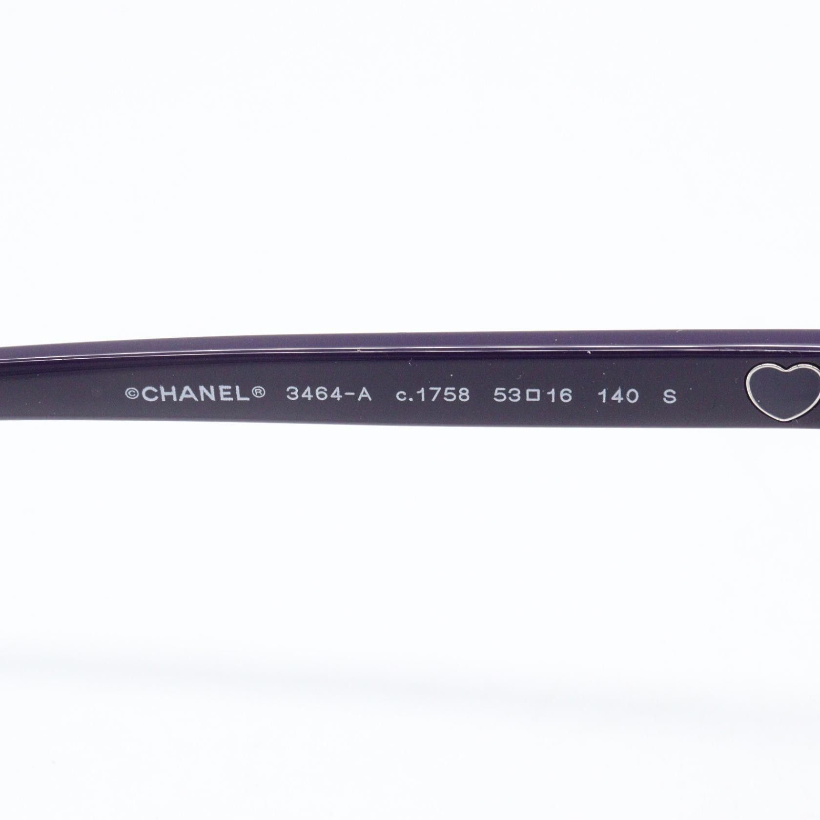 Chanel Chanel Chanel Acetate Optical Glasses Textile Glasses 3464A1758 DUTY FREE for USA Size ONE SIZE - 4 Thumbnail