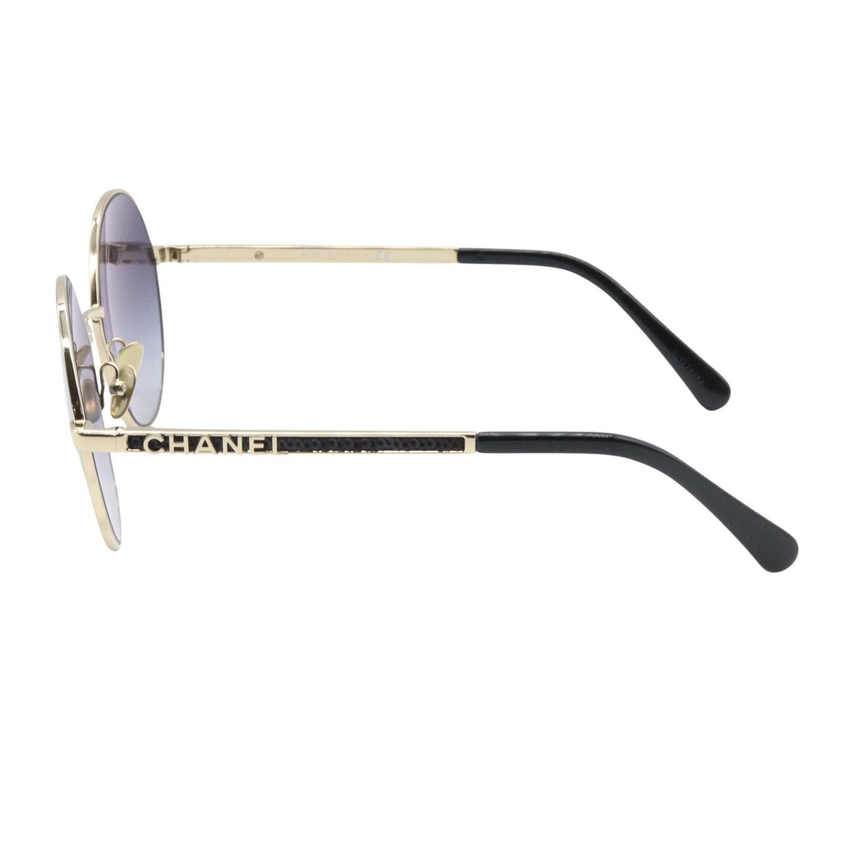 Chanel Chanel Chanel Metal Sunglasses Metal Sunglasses 4269 395S6 DUTY FREE for USA Size ONE SIZE - 3 Thumbnail