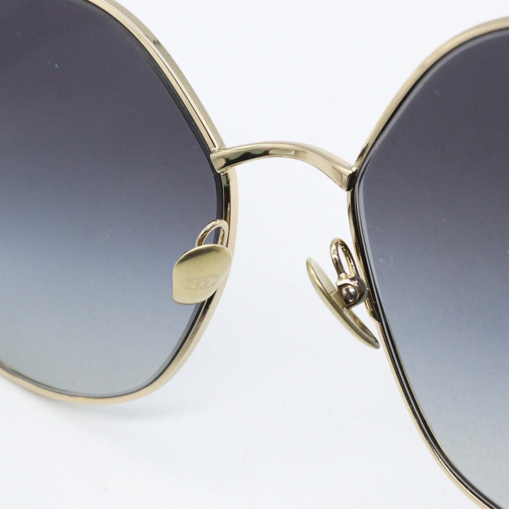 Chanel Chanel Chanel Metal Sunglasses Metal Sunglasses 4269 395S6 DUTY FREE for USA Size ONE SIZE - 6 Thumbnail