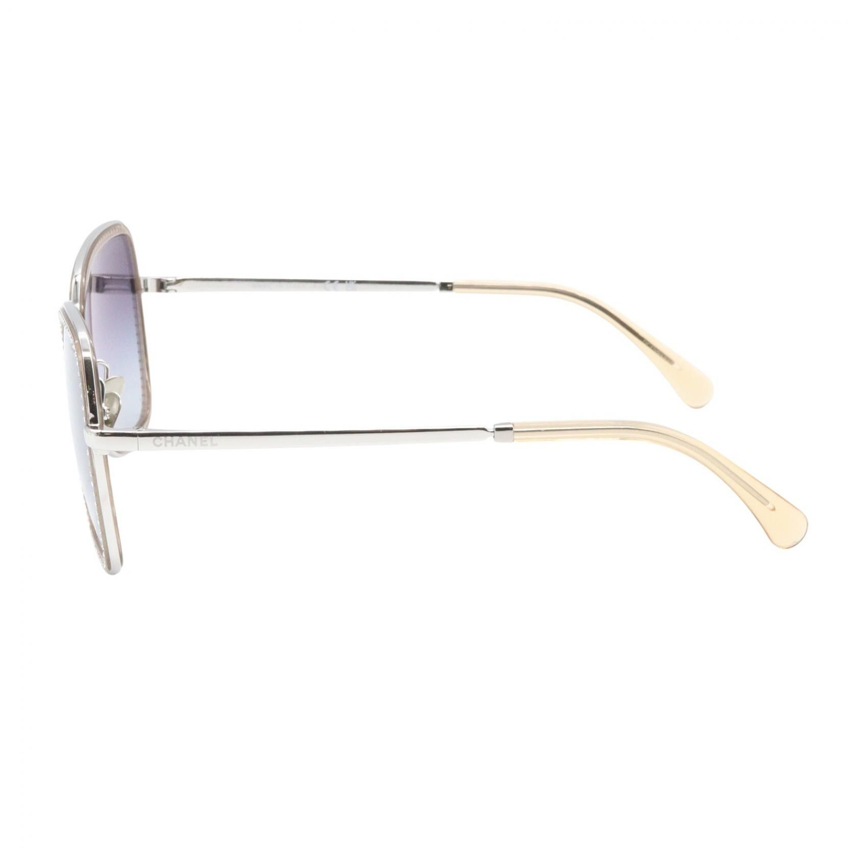Chanel Chanel CHANEL Metal Sunglasses Metal Sunglasses 4277B475S6 DUTY FREE for USA Size ONE SIZE - 3 Thumbnail