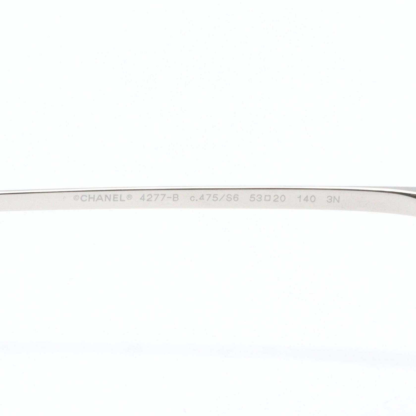Chanel Chanel CHANEL Metal Sunglasses Metal Sunglasses 4277B475S6 DUTY FREE for USA Size ONE SIZE - 4 Thumbnail