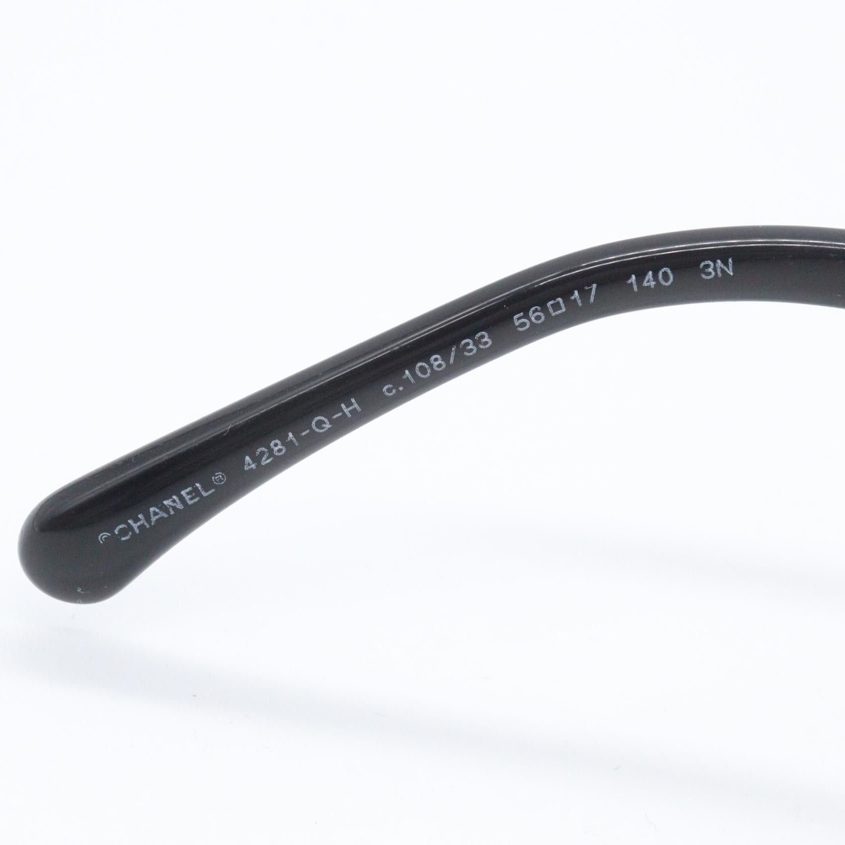Chanel Chanel Chanel Metal Sunglasses Metal Sunglasses 4281QH108/33 DUTY FREE for USA Size ONE SIZE - 4 Thumbnail