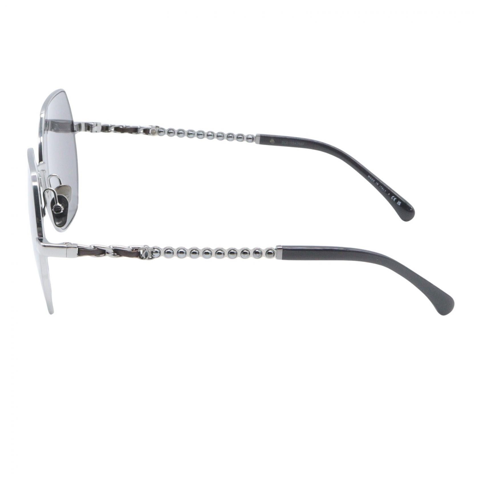 Chanel Chanel Chanel Metal Sunglasses Metal Sunglasses 4281QH108/33 DUTY FREE for USA Size ONE SIZE - 3 Thumbnail