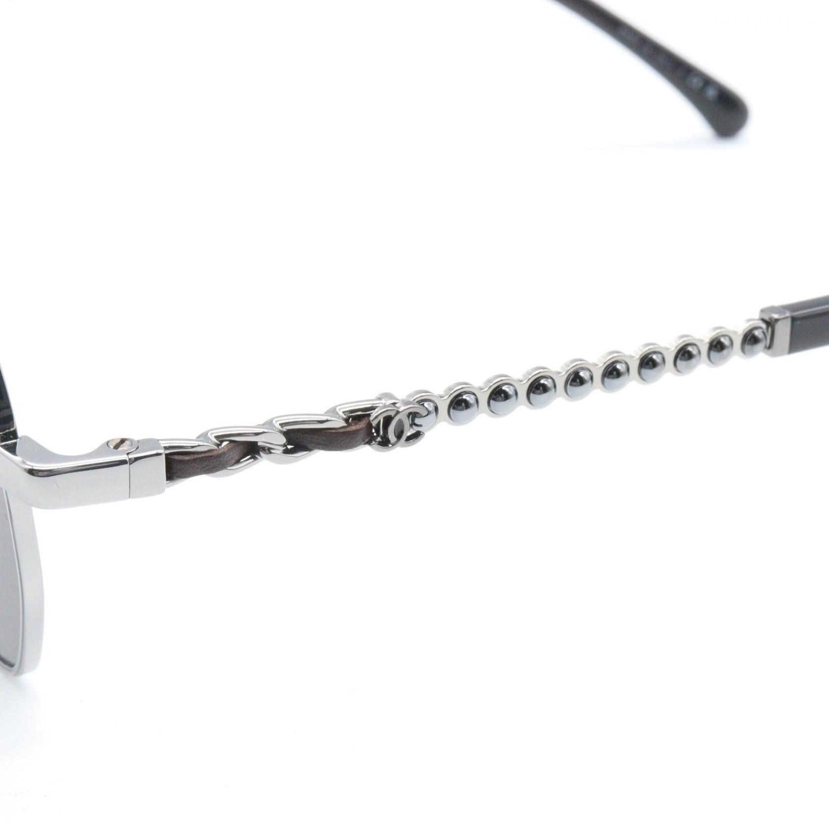 Chanel Chanel Chanel Metal Sunglasses Metal Sunglasses 4281QH108/33 DUTY FREE for USA Size ONE SIZE - 5 Thumbnail