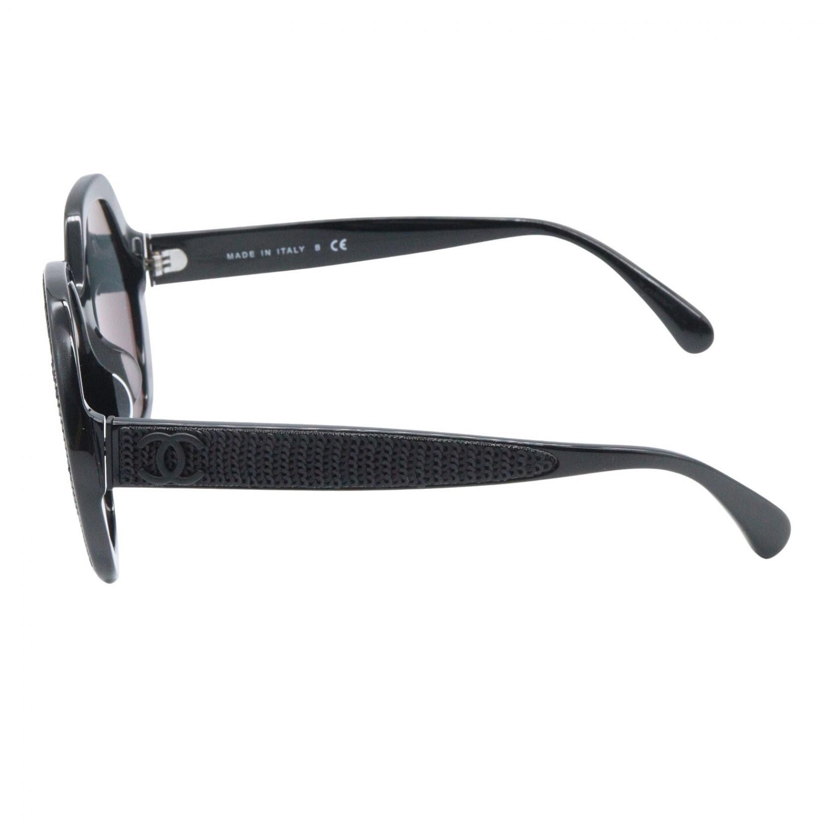 Chanel Chanel CHANEL Acetate Sunglasses Textile Sunglasses 5451A888S4 DUTY FREE for USA Size ONE SIZE - 3 Thumbnail