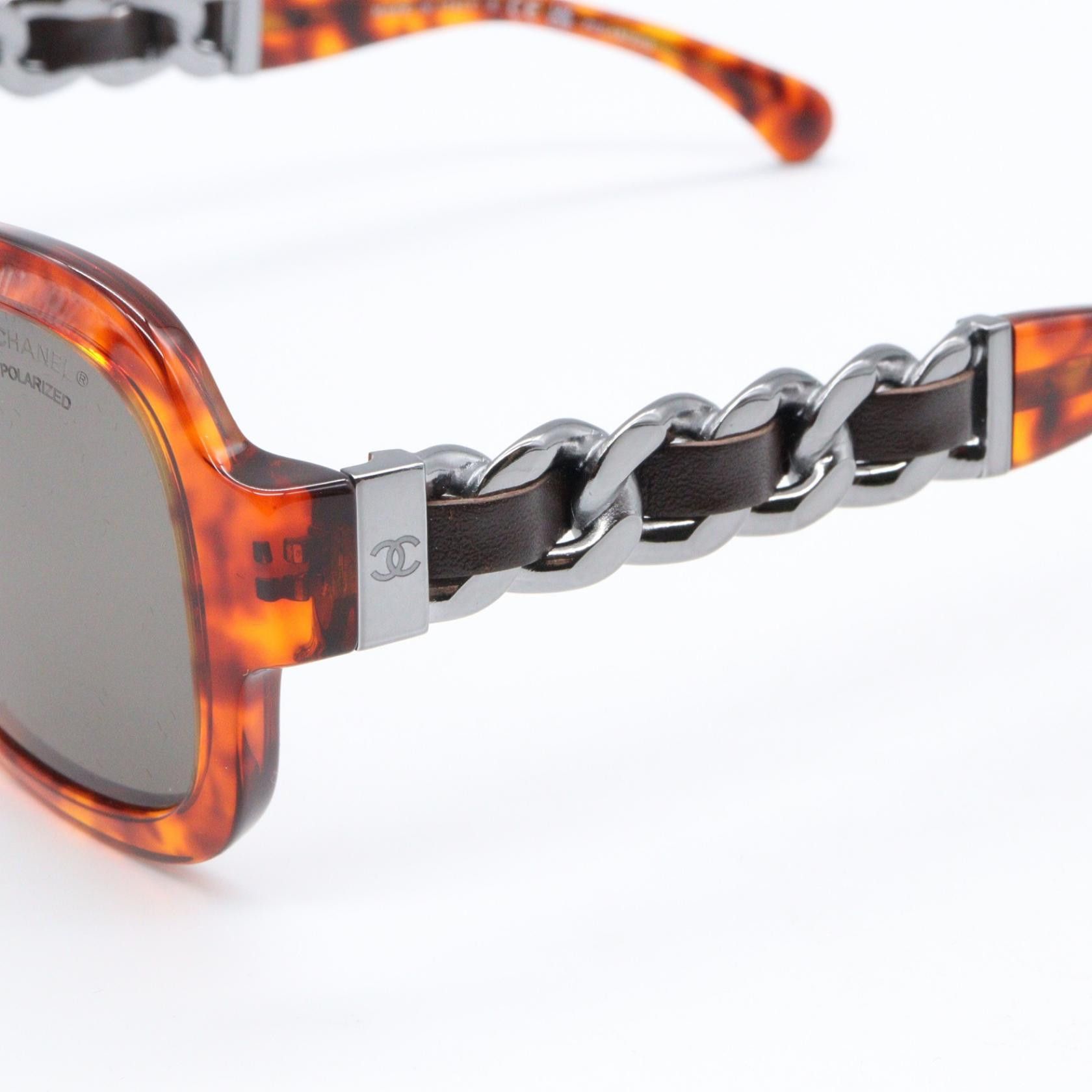 Chanel Chanel CHANEL Acetate Sunglasses Textile Sunglasses 5465QA71483 DUTY FREE for USA Size ONE SIZE - 5 Thumbnail
