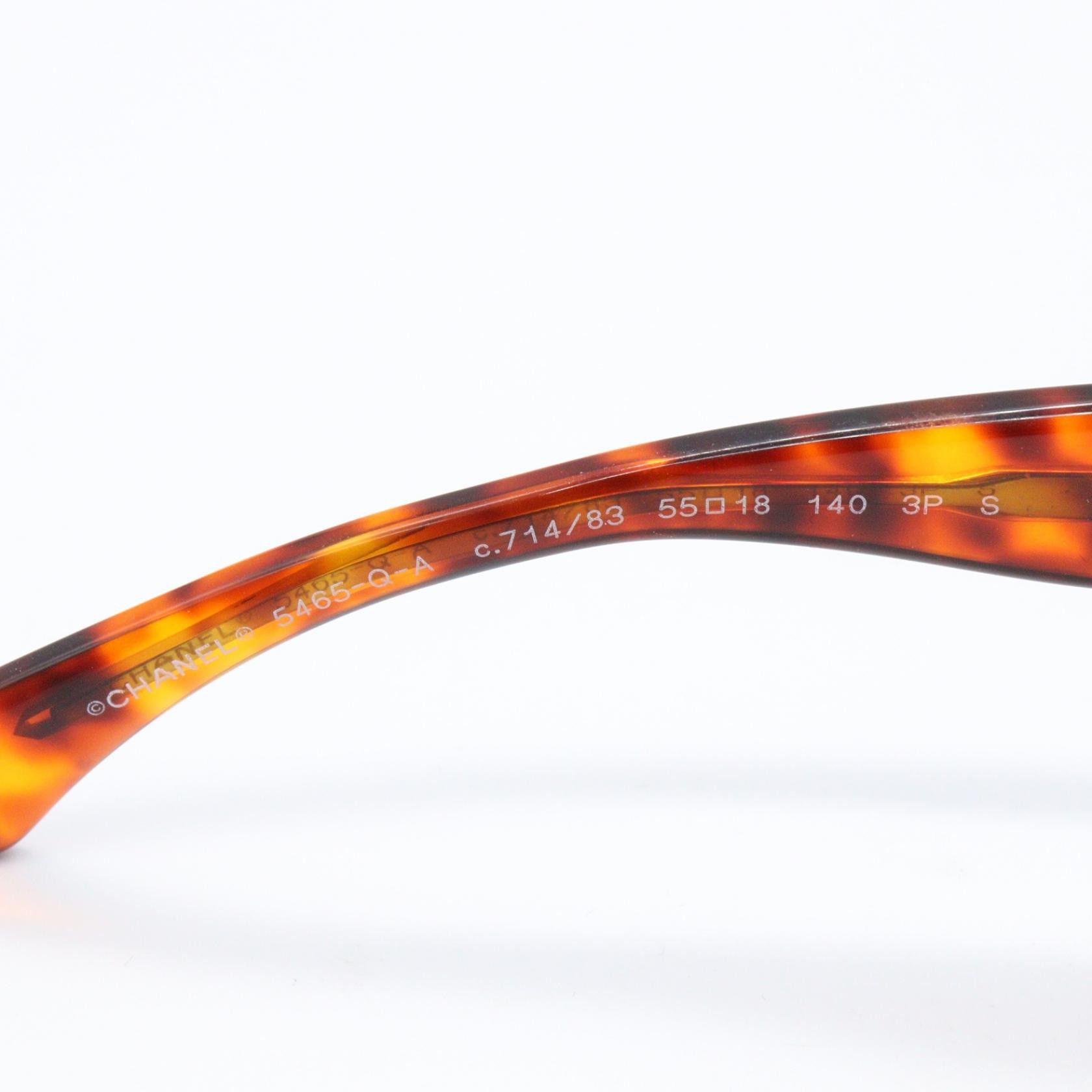 Chanel Chanel CHANEL Acetate Sunglasses Textile Sunglasses 5465QA71483 DUTY FREE for USA Size ONE SIZE - 4 Thumbnail