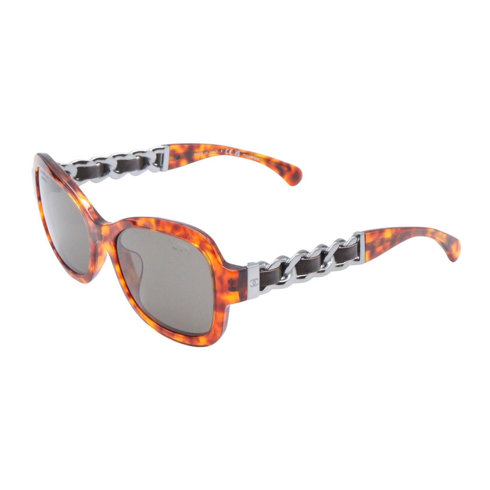 Chanel Chanel CHANEL Acetate Sunglasses Textile Sunglasses 5465QA71483 DUTY FREE for USA Size ONE SIZE - 2 Thumbnail