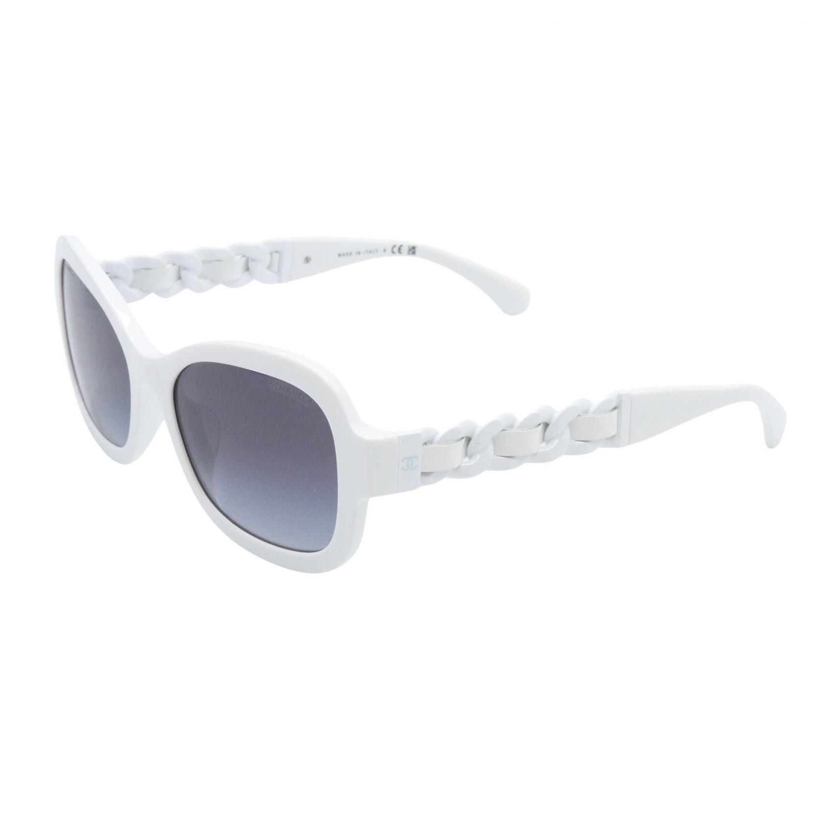 Chanel Chanel Chanel Acetate Sunglasses Textile Sunglasses 5465QA716S6 DUTY FREE for USA Size ONE SIZE - 2 Thumbnail