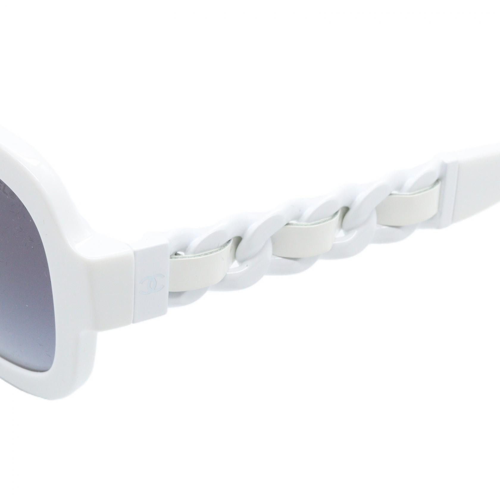 Chanel Chanel Chanel Acetate Sunglasses Textile Sunglasses 5465QA716S6 DUTY FREE for USA Size ONE SIZE - 5 Thumbnail