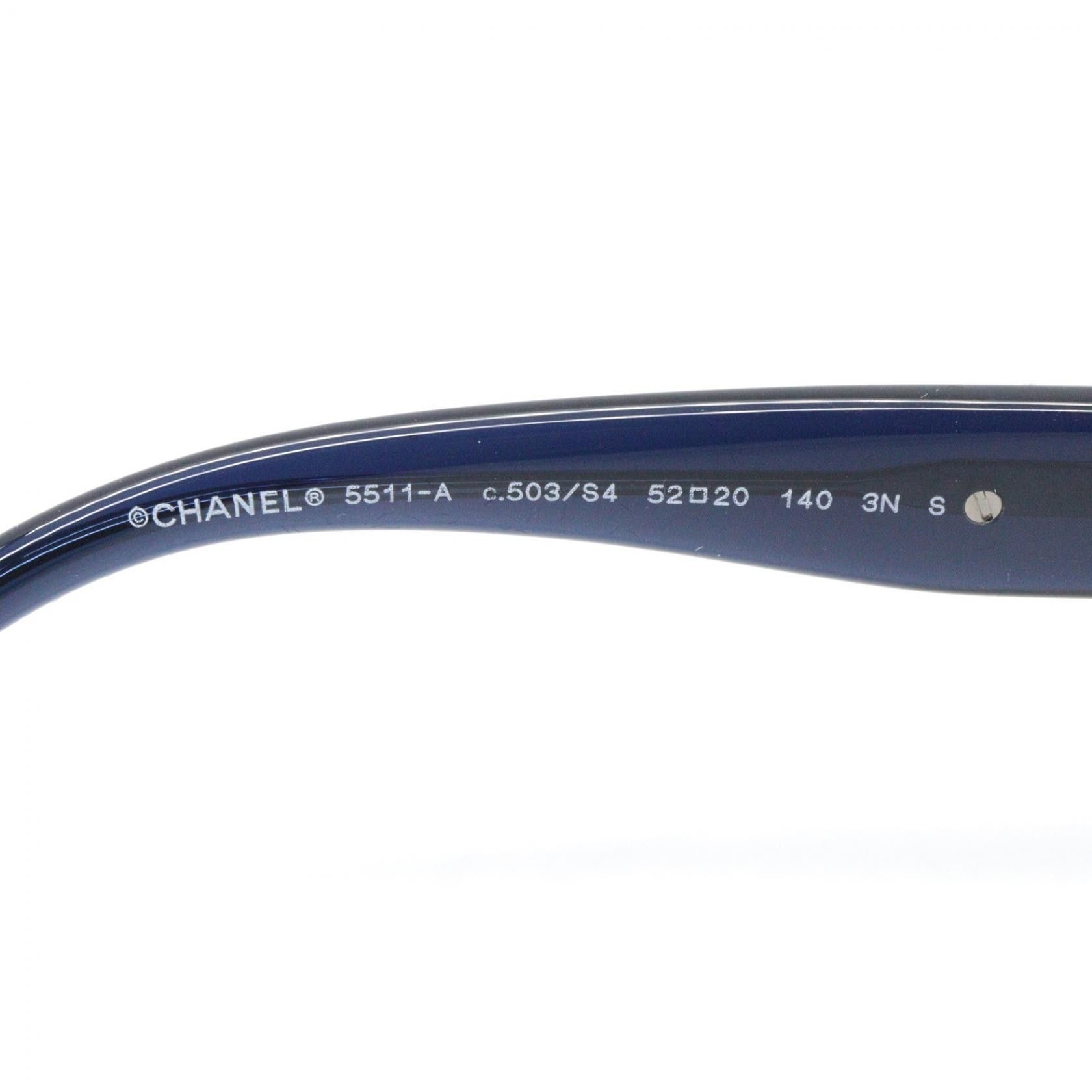 Chanel Chanel Chanel Acetate Sunglasses Textile Sunglasses 5511A503S4 DUTY FREE for USA Size ONE SIZE - 4 Thumbnail