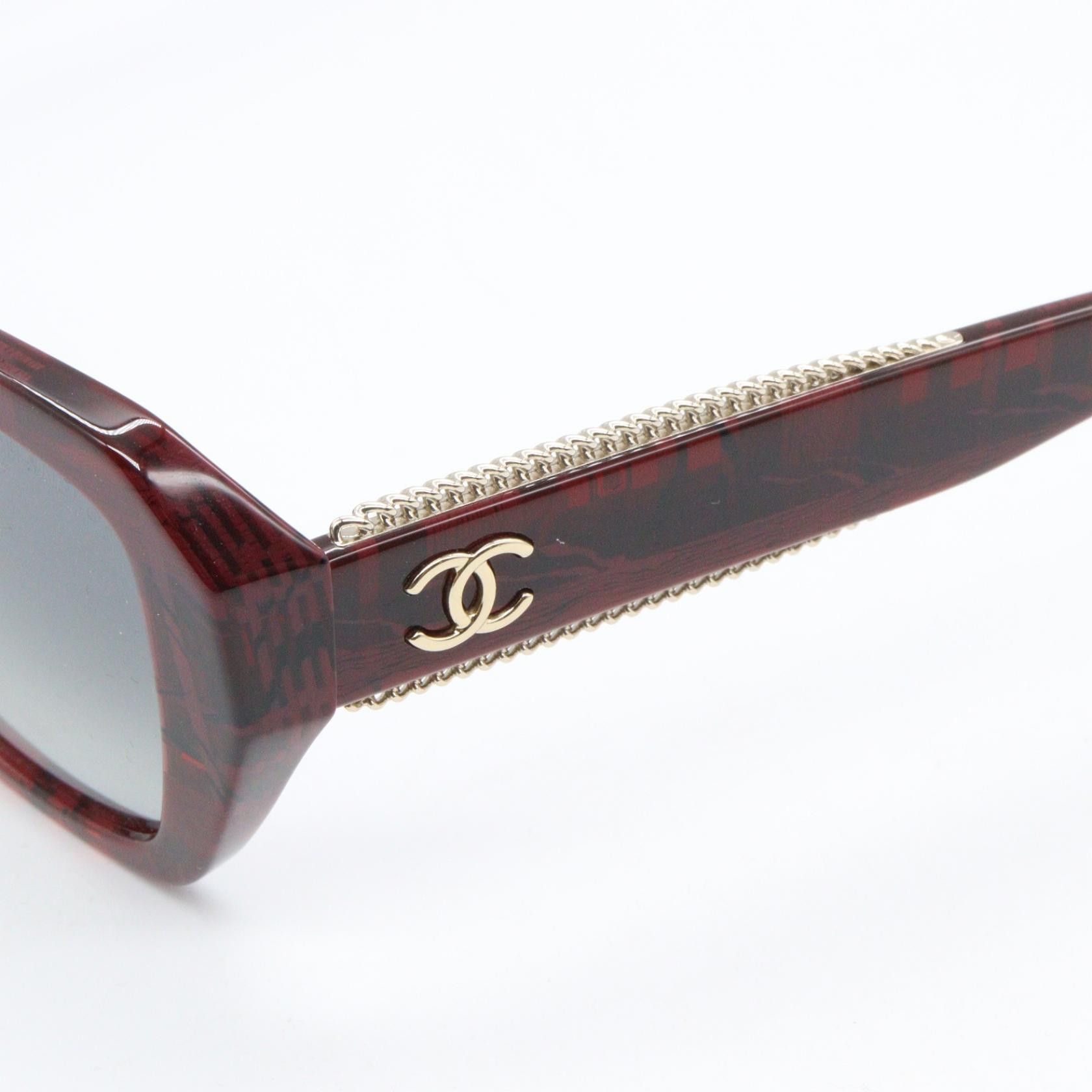 Chanel Chanel CHANEL Acetate Sunglasses Textile Sunglasses 5516A1665/71 DUTY FREE for USA Size ONE SIZE - 5 Thumbnail