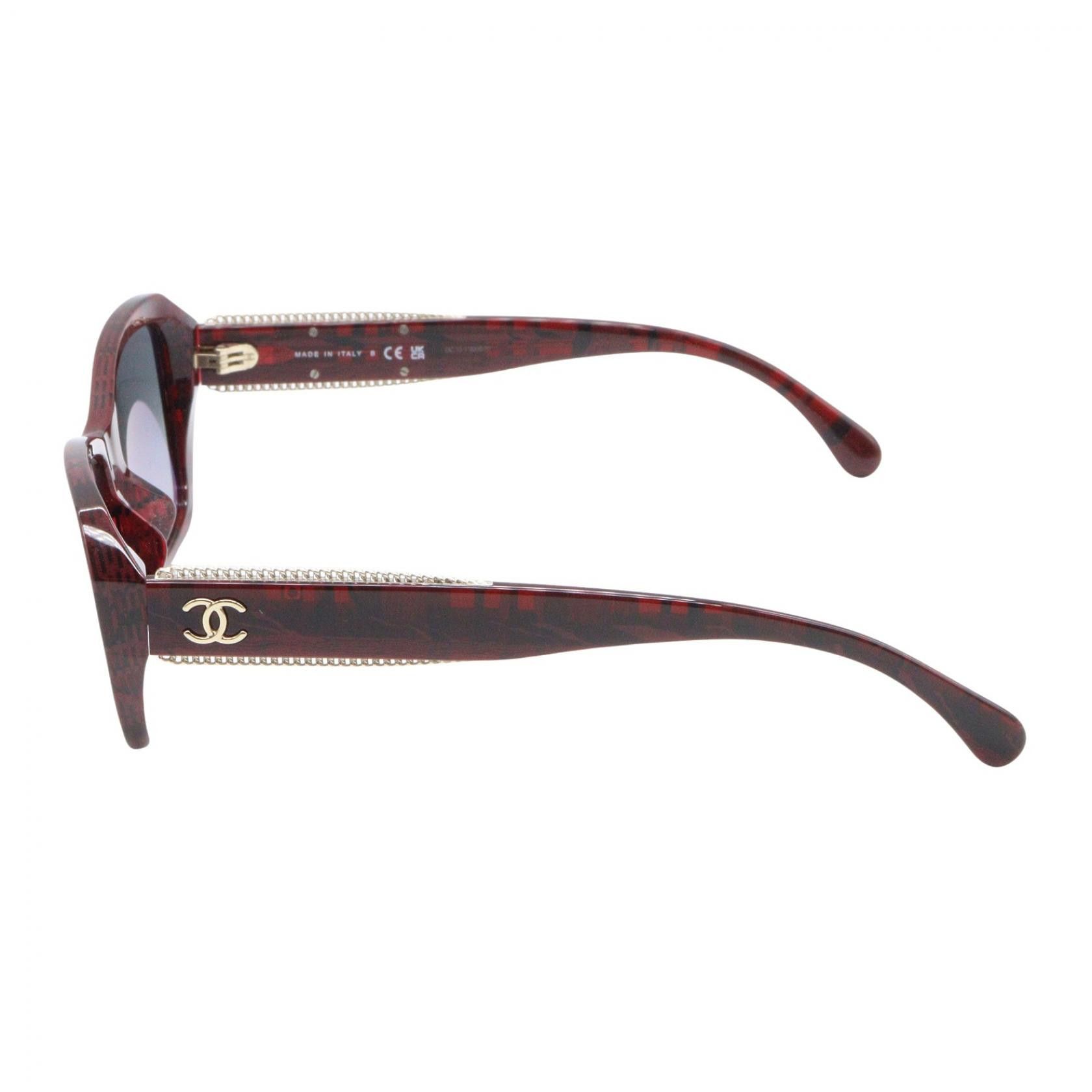 Chanel Chanel CHANEL Acetate Sunglasses Textile Sunglasses 5516A1665/71 DUTY FREE for USA Size ONE SIZE - 3 Thumbnail