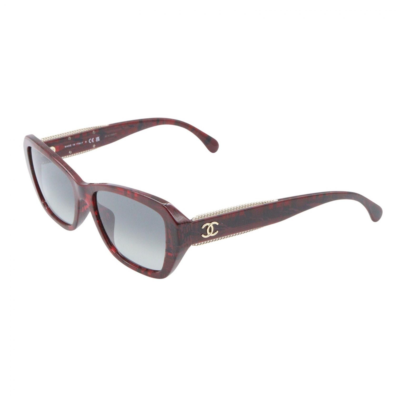 Chanel Chanel CHANEL Acetate Sunglasses Textile Sunglasses 5516A1665/71 DUTY FREE for USA Size ONE SIZE - 2 Thumbnail