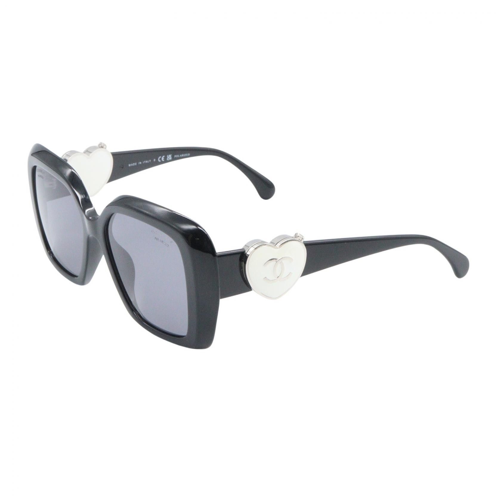 Chanel Chanel CHANEL Acetate Sunglasses Textile Sunglasses 5518A 501T8 DUTY FREE for USA Size ONE SIZE - 2 Thumbnail