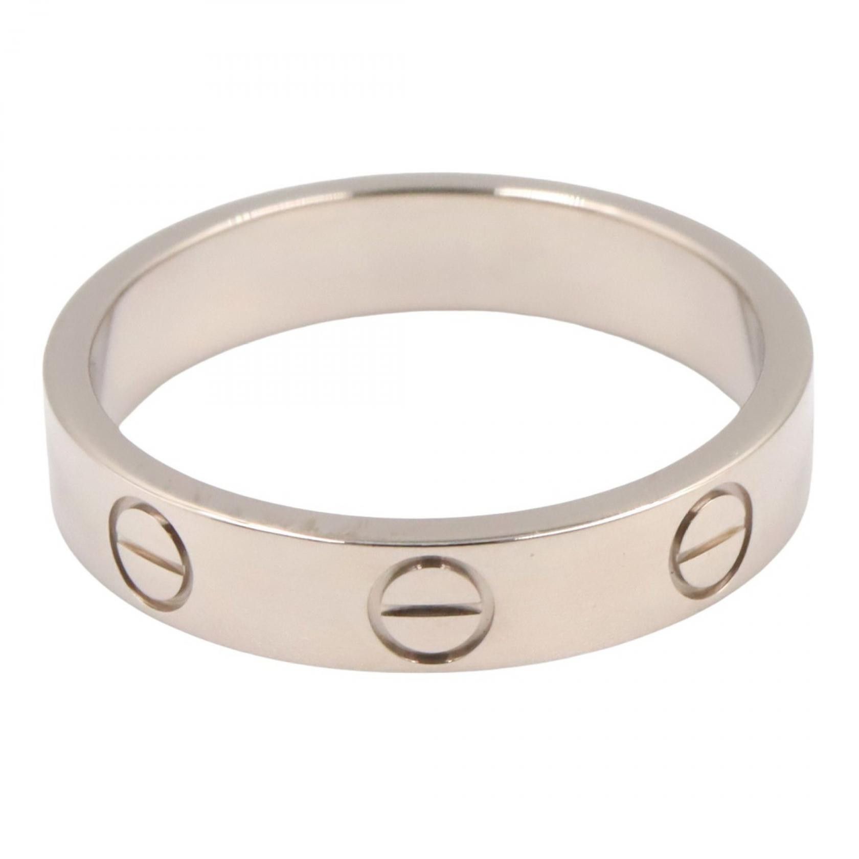 Cartier Cartier Cartier Mini Love Ring Au750 Ring Size 9.5 Precious Metal Ring B4049650 DUTY FREE for USA Size ONE SIZE - 2 Thumbnail