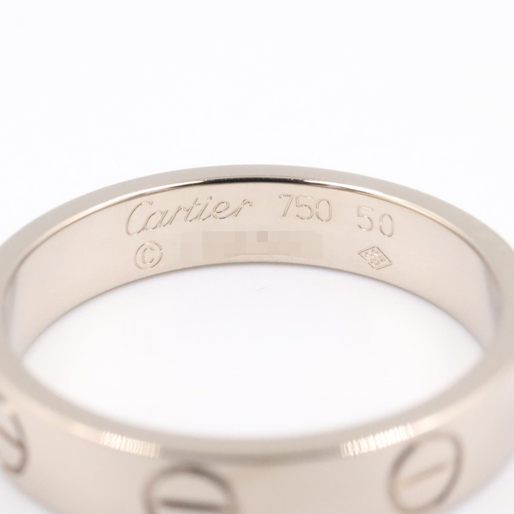 Cartier Cartier Cartier Mini Love Ring Au750 Ring Size 9.5 Precious Metal Ring B4049650 DUTY FREE for USA Size ONE SIZE - 3 Thumbnail