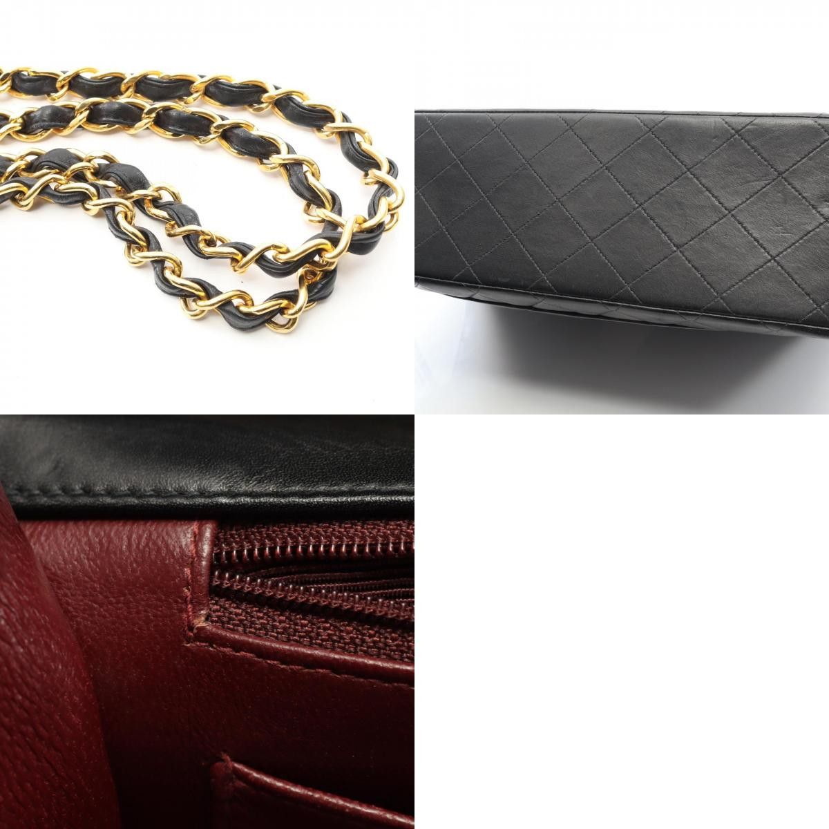 Chanel Chanel Chanel Deka Matelasse 34 Lambskin Shoulder Bag Leather Shoulder Bag DUTY FREE for USA Size ONE SIZE - 10 Thumbnail