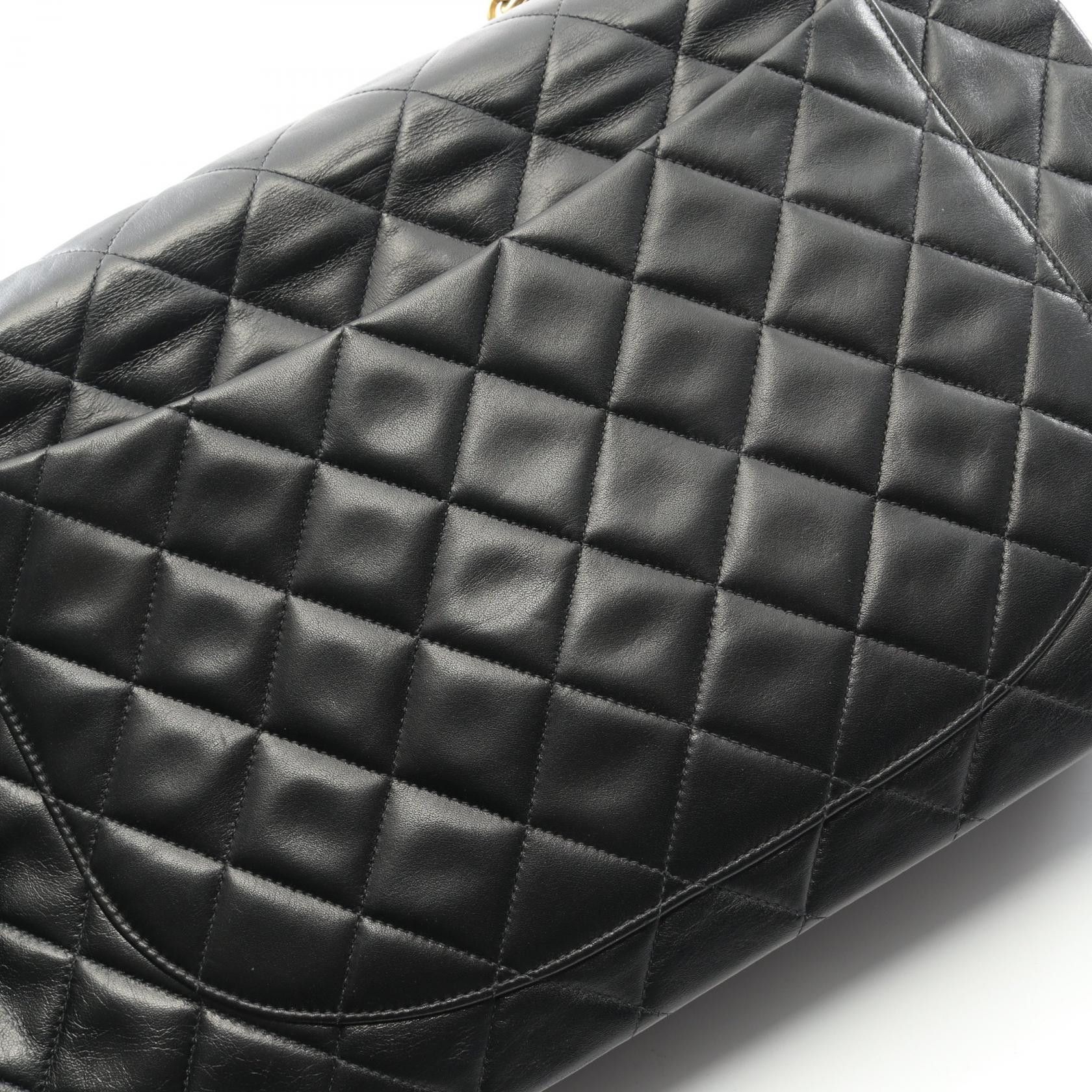 Chanel Chanel Chanel Deka Matelasse 34 Lambskin Shoulder Bag Leather Shoulder Bag DUTY FREE for USA Size ONE SIZE - 8 Thumbnail