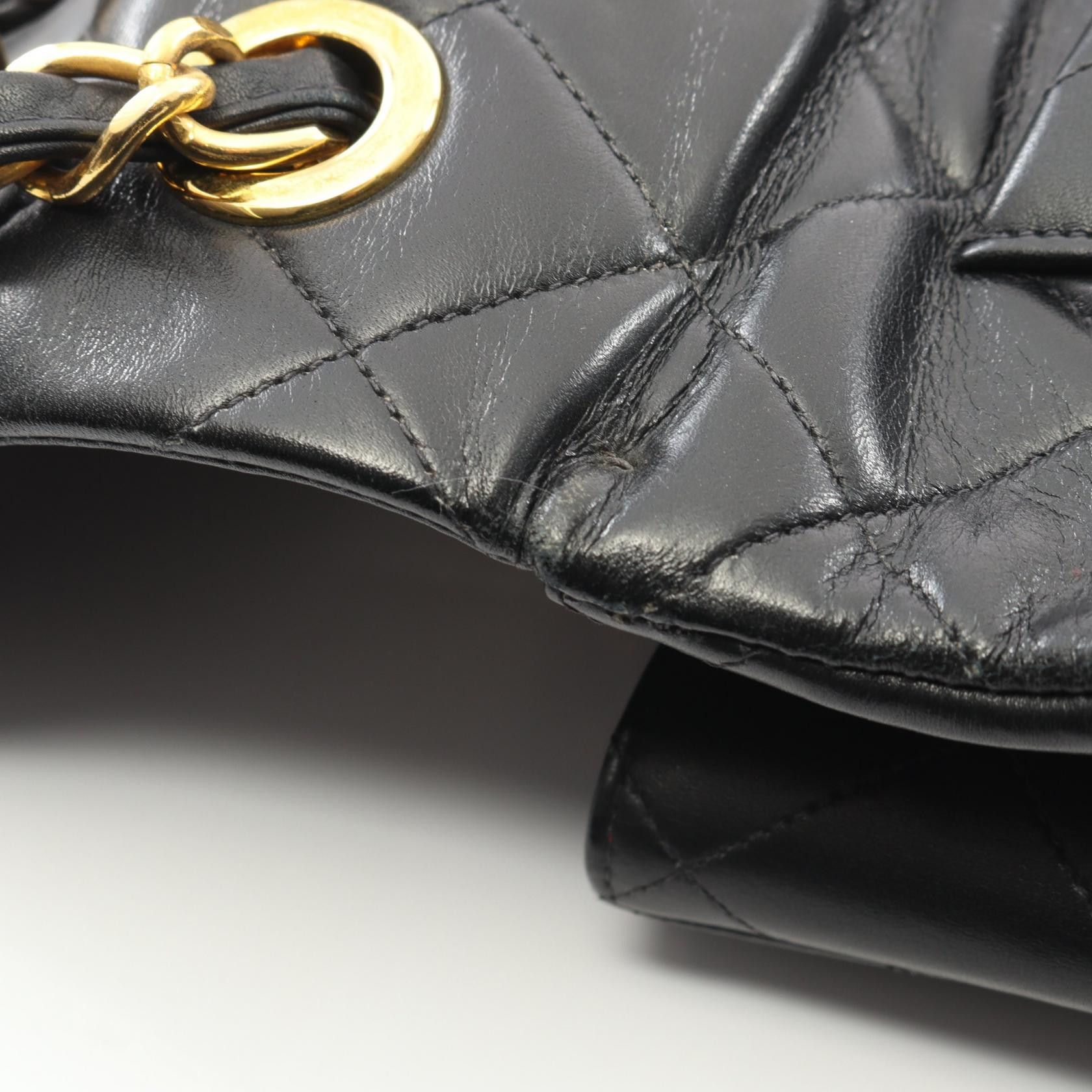 Chanel Chanel Chanel Deka Matelasse 34 Lambskin Shoulder Bag Leather Shoulder Bag DUTY FREE for USA Size ONE SIZE - 9 Thumbnail