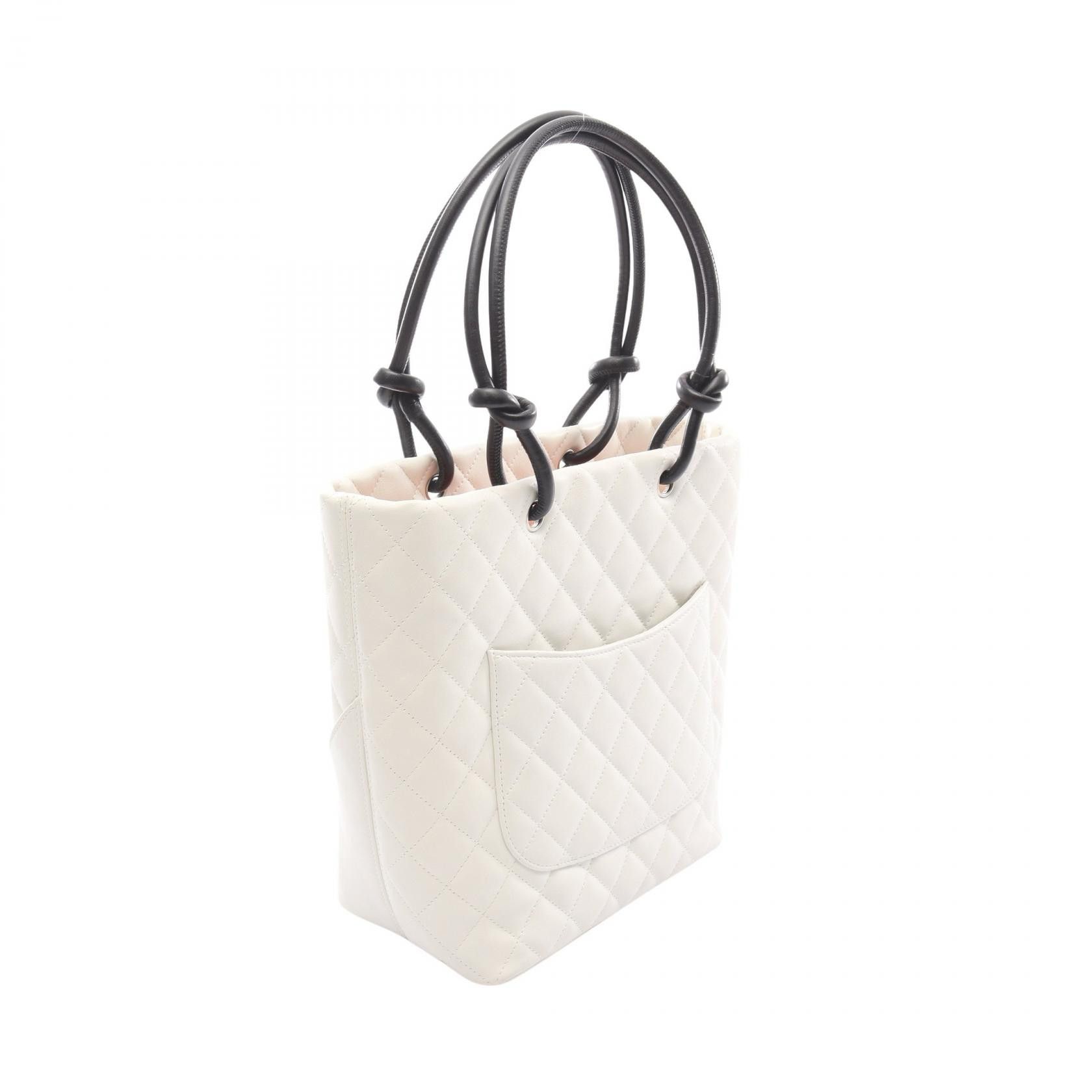 Chanel Chanel Chanel Cambon Line Leather Tote Bag Leather Tote Bag DUTY FREE for USA Size ONE SIZE - 2 Thumbnail