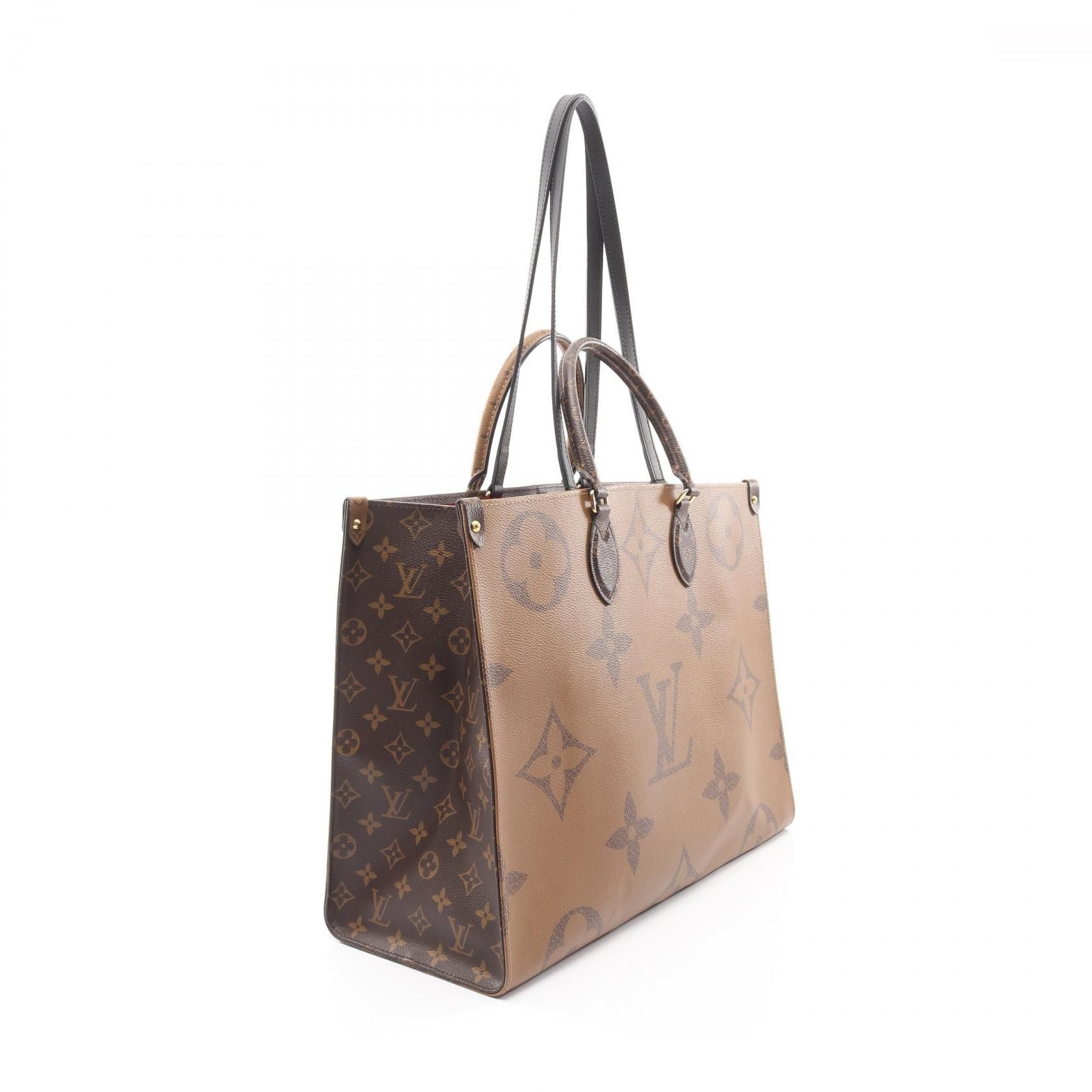 Louis Vuitton Louis Vuitton Louis Vuitton OnTheGo GM Monogram Giant Reverse Coated Canvas Tote Bag Textile Tote Bag M45320 DUTY FREE for USA Size ONE SIZE - 2 Thumbnail