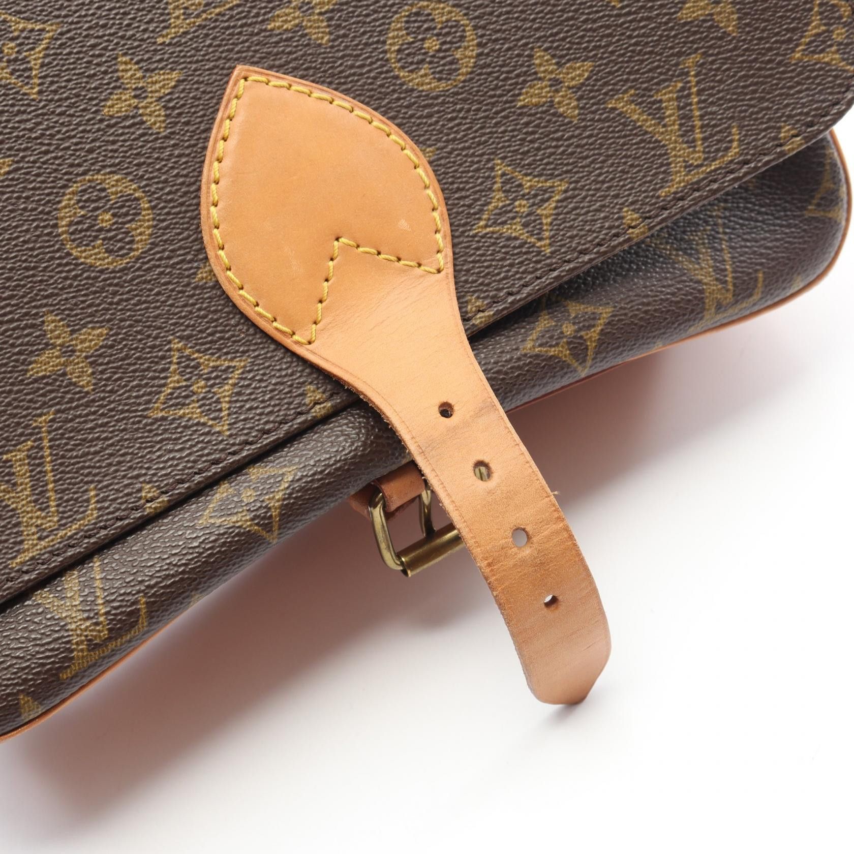 Louis Vuitton Louis Vuitton Louis Vuitton Cartouchiere GM Monogram Shoulder Bag Textile Shoulder Bag M51252 DUTY FREE for USA Size ONE SIZE - 9 Thumbnail