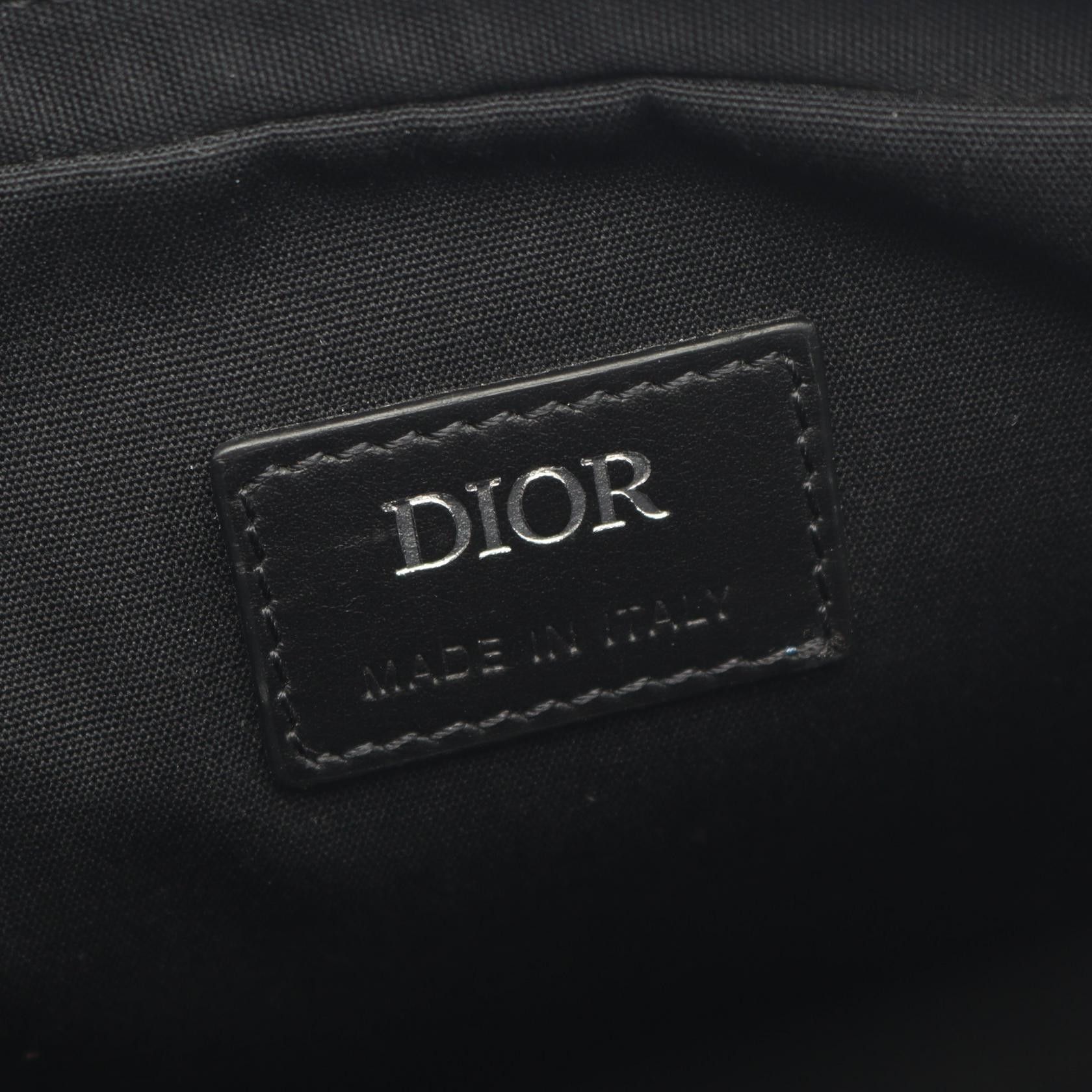 Dior Dior Christian Dior CD Diamond PVC Coated Canvas Leather Shoulder Bag Plastic / Synthetic Shoulder Bag DUTY FREE for USA Size ONE SIZE - 4 Thumbnail