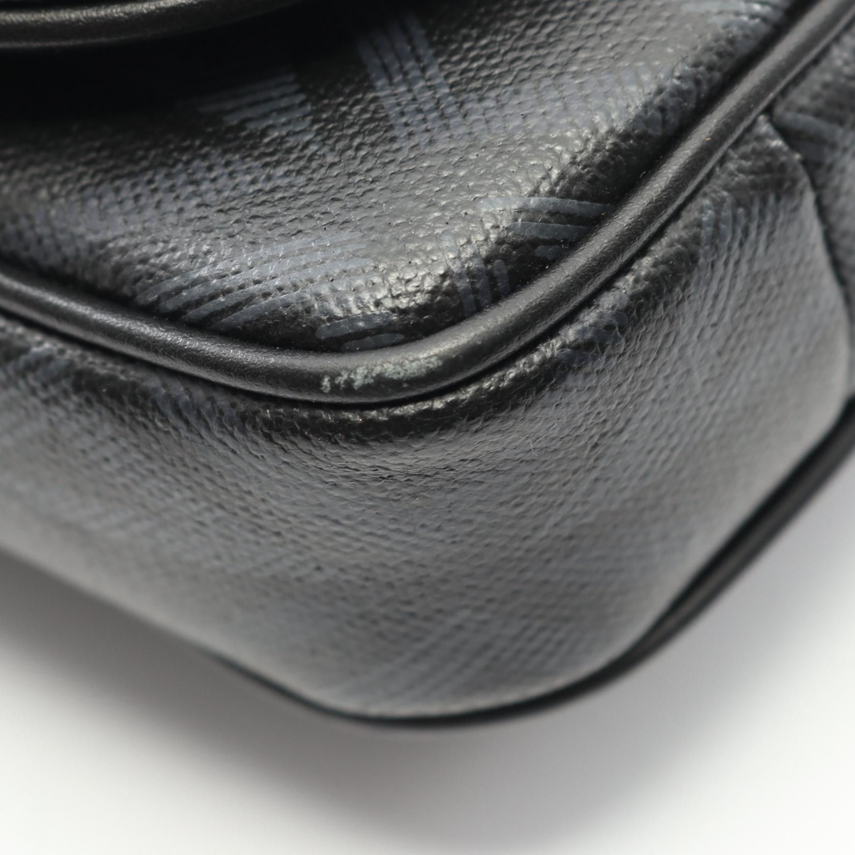Dior Dior Christian Dior CD Diamond PVC Coated Canvas Leather Shoulder Bag Plastic / Synthetic Shoulder Bag DUTY FREE for USA Size ONE SIZE - 5 Thumbnail