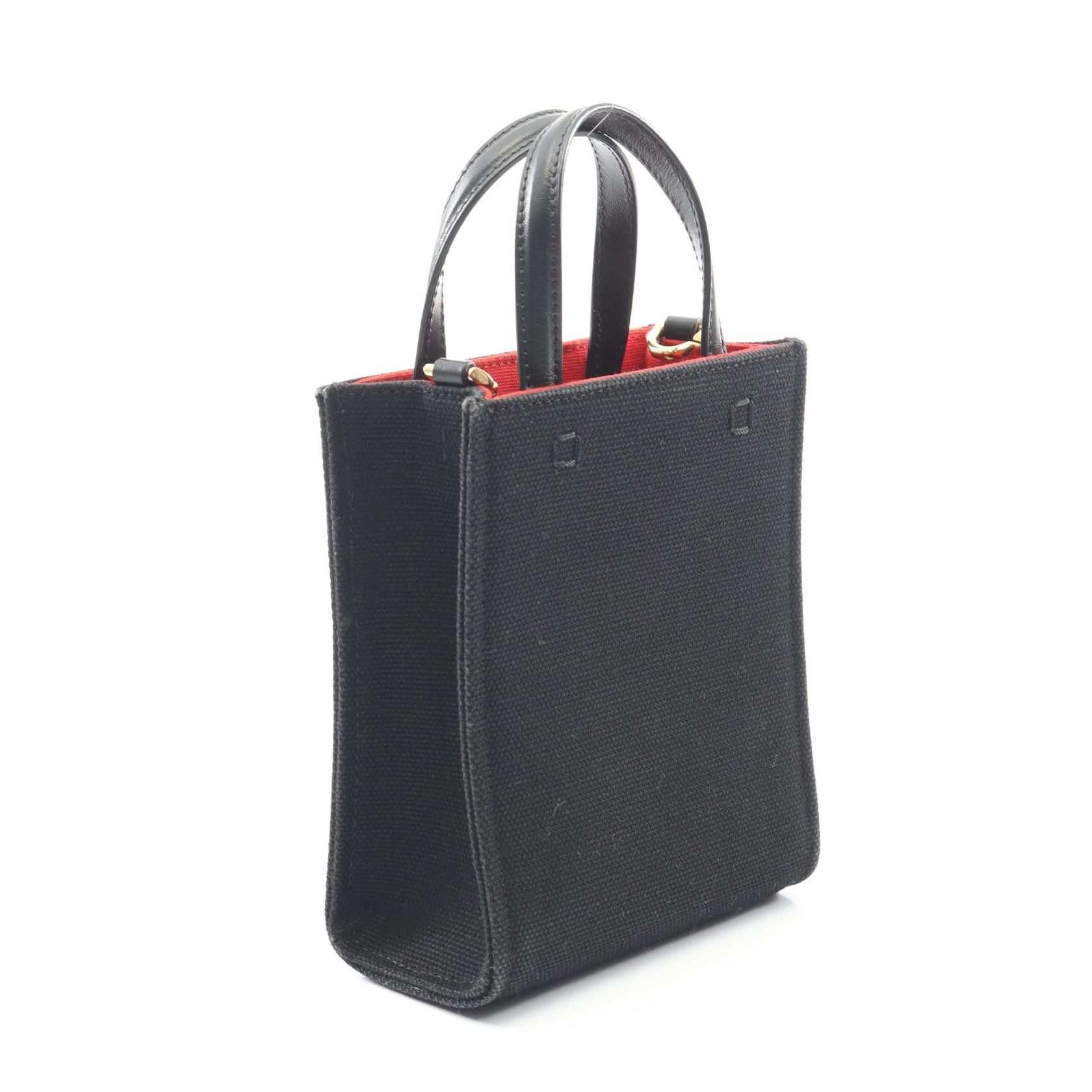 Givenchy Givenchy Givenchy G Tote Mini Vertical Canvas Leather Handbag Textile Handbag BB50R9B1DR DUTY FREE for USA Size ONE SIZE - 2 Thumbnail
