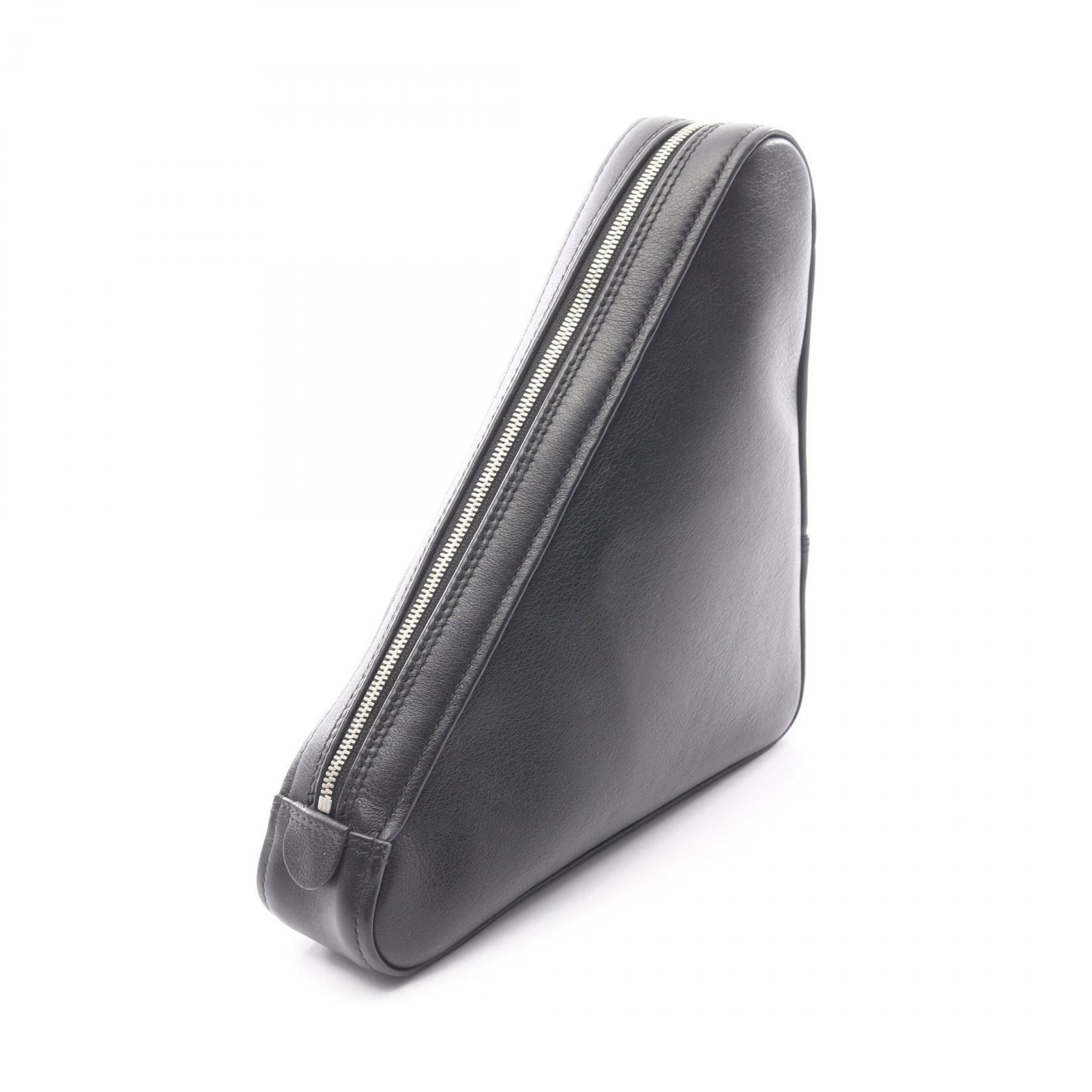 Balenciaga Balenciaga Balenciaga Triangle Leather Clutch Bag Leather Clutch Bag 476976 DUTY FREE for USA Size ONE SIZE - 2 Thumbnail