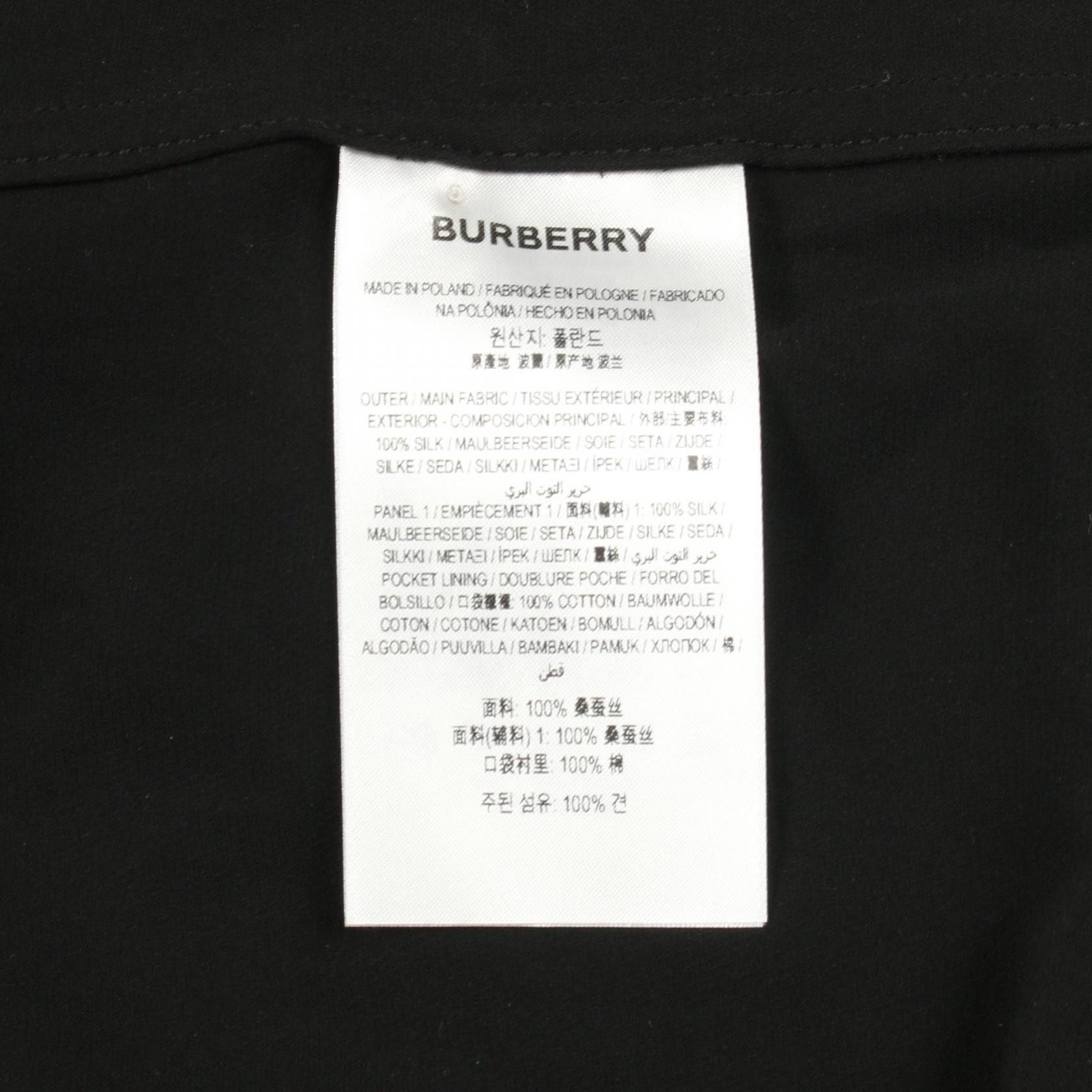 Burberry Burberry Burberry Silk Dress Textile Dresses 8041043 DUTY FREE for USA Size ONE SIZE - 5 Thumbnail
