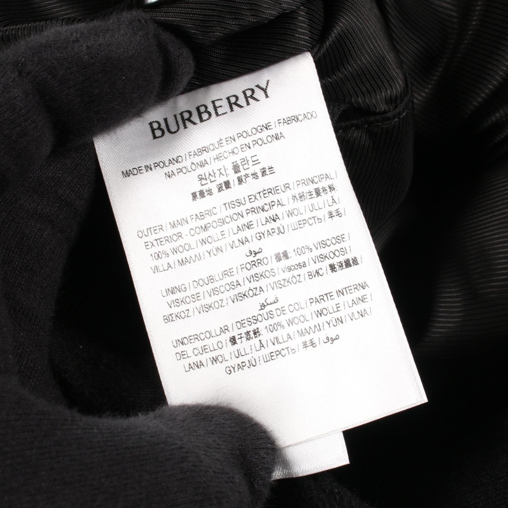 Burberry Burberry Burberry Wool Coat Textile Outerwear DUTY FREE for USA Size ONE SIZE - 5 Thumbnail