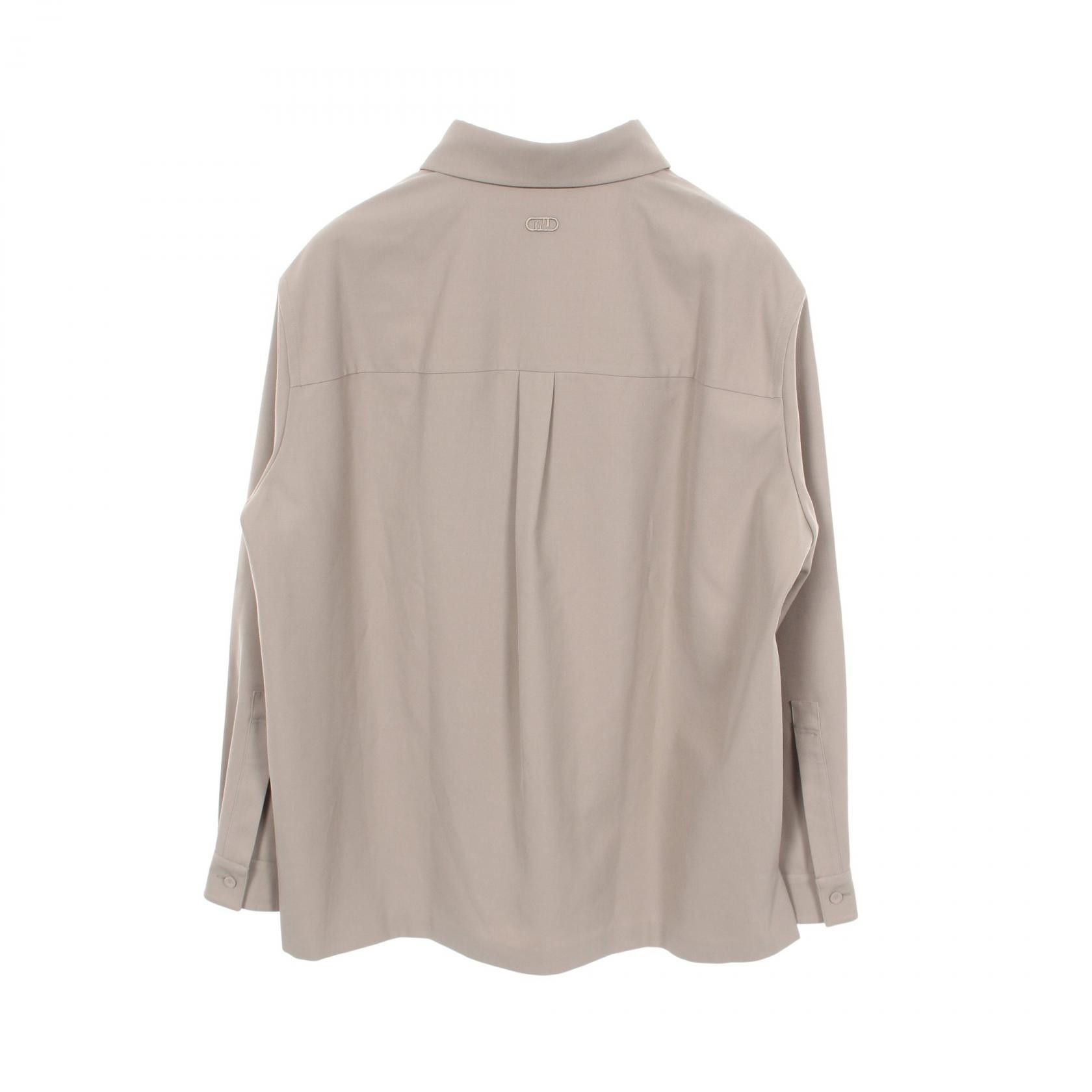 Fendi Fendi Fendi FF Logo Embroidered Wool Polyester Top Textile Tops DUTY FREE for USA Size ONE SIZE - 2 Thumbnail