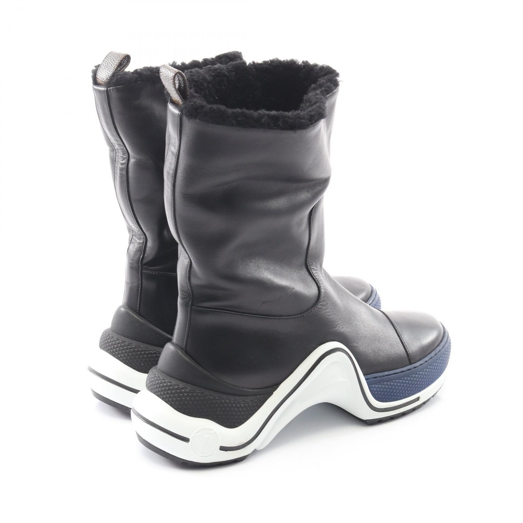 Louis Vuitton Louis Vuitton Louis Vuitton Archlight Line Leather Boots Leather Shoes DUTY FREE for USA Size ONE SIZE - 2 Thumbnail