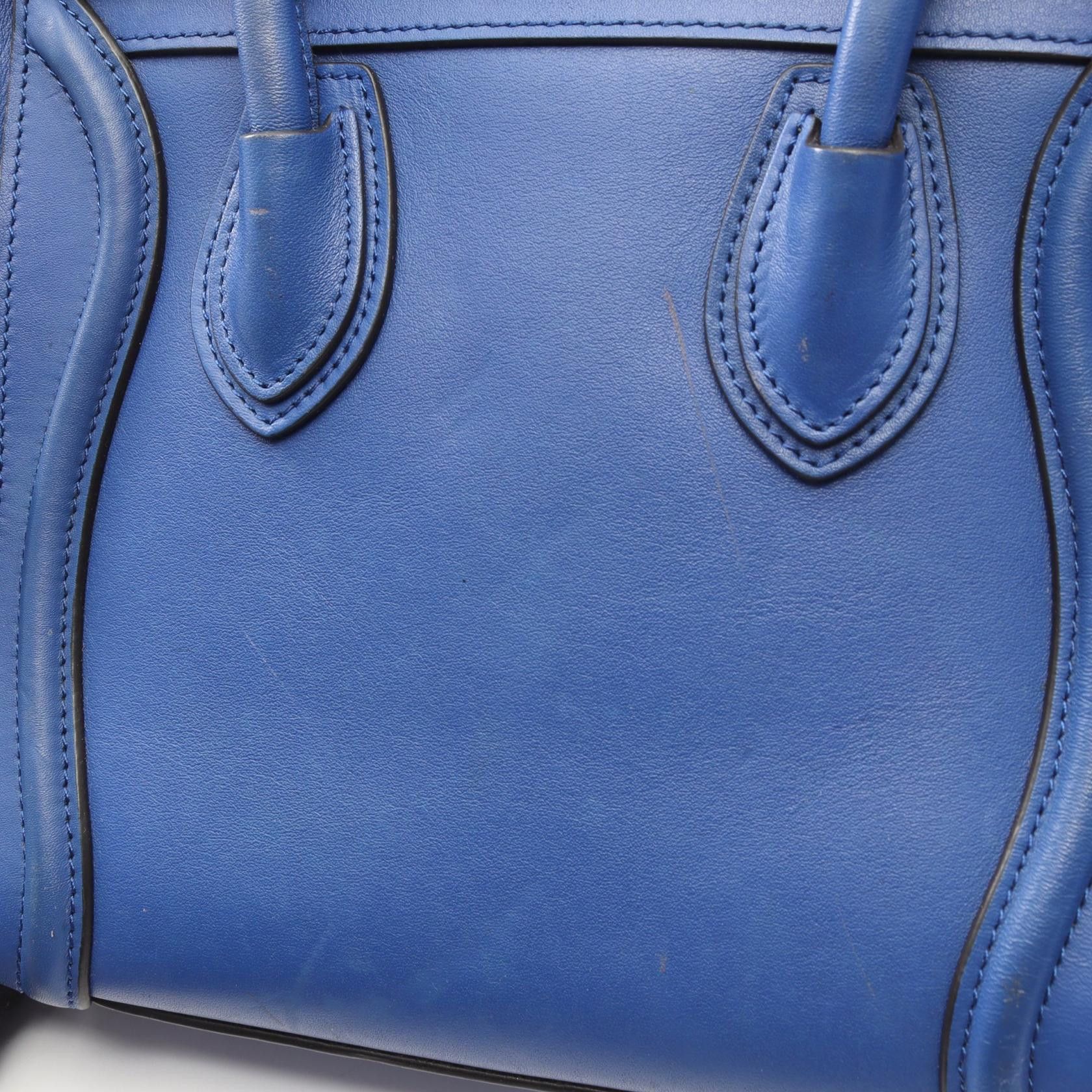 Celine Celine Celine Luggage Nano Shopper Leather Handbag Leather Handbag DUTY FREE for USA Size ONE SIZE - 7 Thumbnail