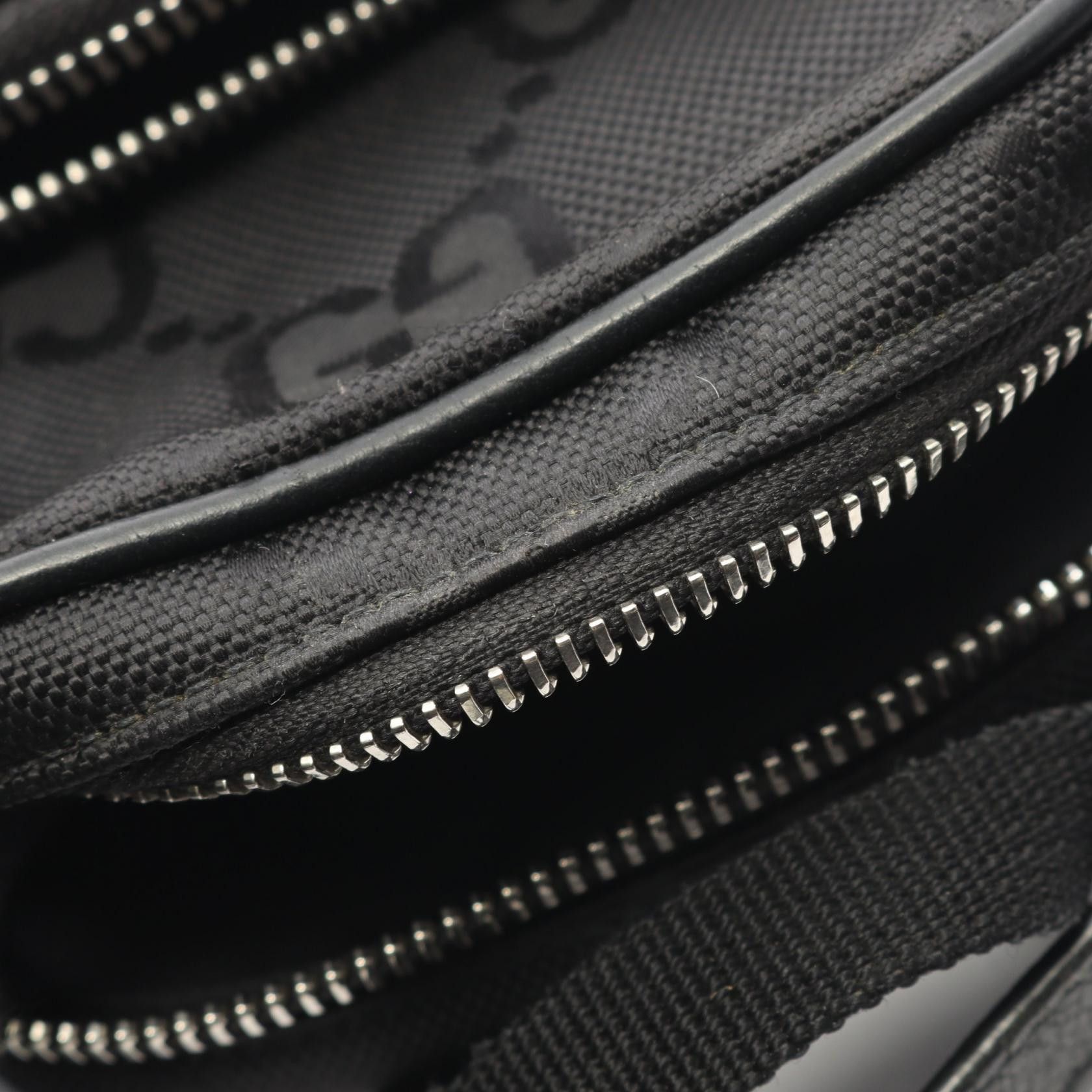 Gucci Gucci Gucci Off The Grid Leather Nylon Canvas Shoulder Bag Leather Shoulder Bag 643882 DUTY FREE for USA Size ONE SIZE - 8 Thumbnail