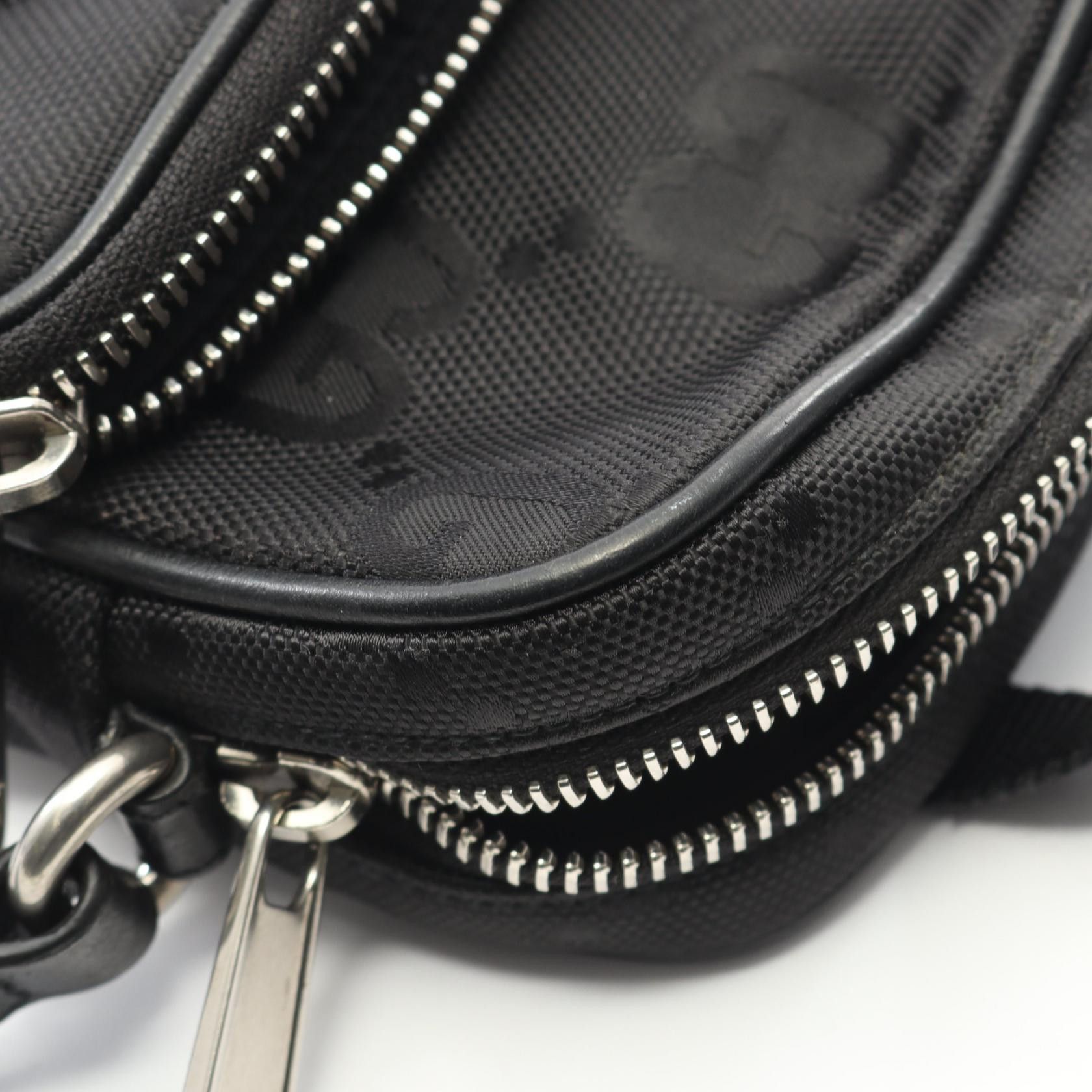 Gucci Gucci Gucci Off The Grid Leather Nylon Canvas Shoulder Bag Leather Shoulder Bag 643882 DUTY FREE for USA Size ONE SIZE - 6 Thumbnail