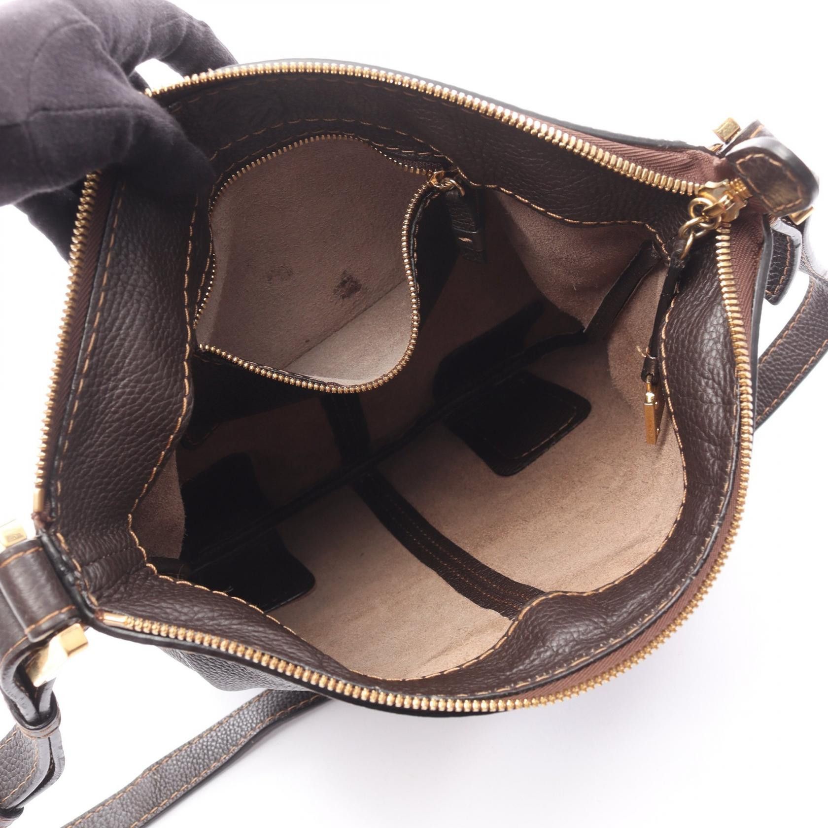 Loewe Loewe Loewe Leather Shoulder Bag Leather Shoulder Bag DUTY FREE for USA Size ONE SIZE - 3 Thumbnail